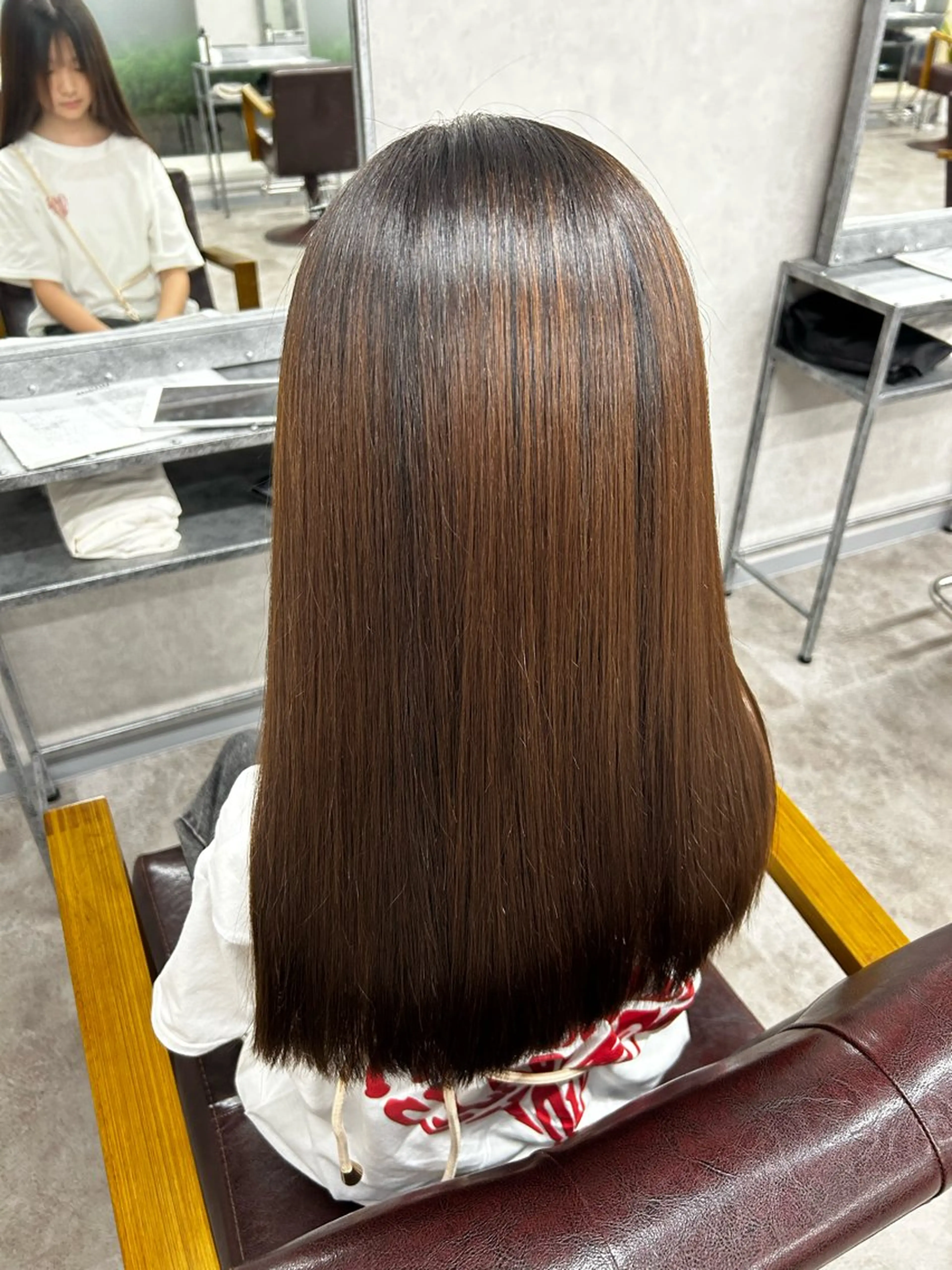 ロング 縮毛矯正 TOTAL BEAUTY BREK GRACIAS一宮店所属・Gracias一宮 Rikoのヘアスタイル