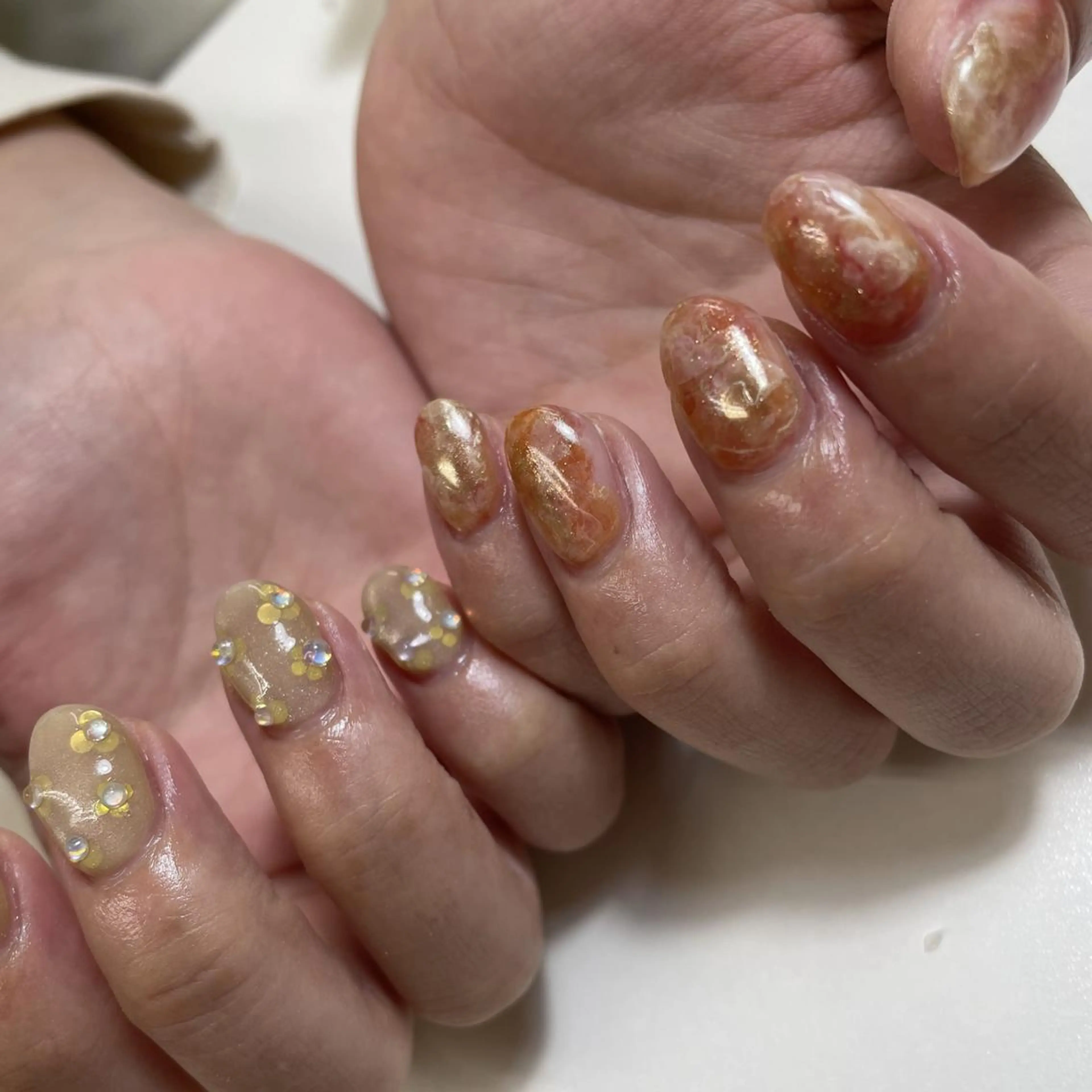 ネイル p.o.n. nuance/個性的のネイルデザイン