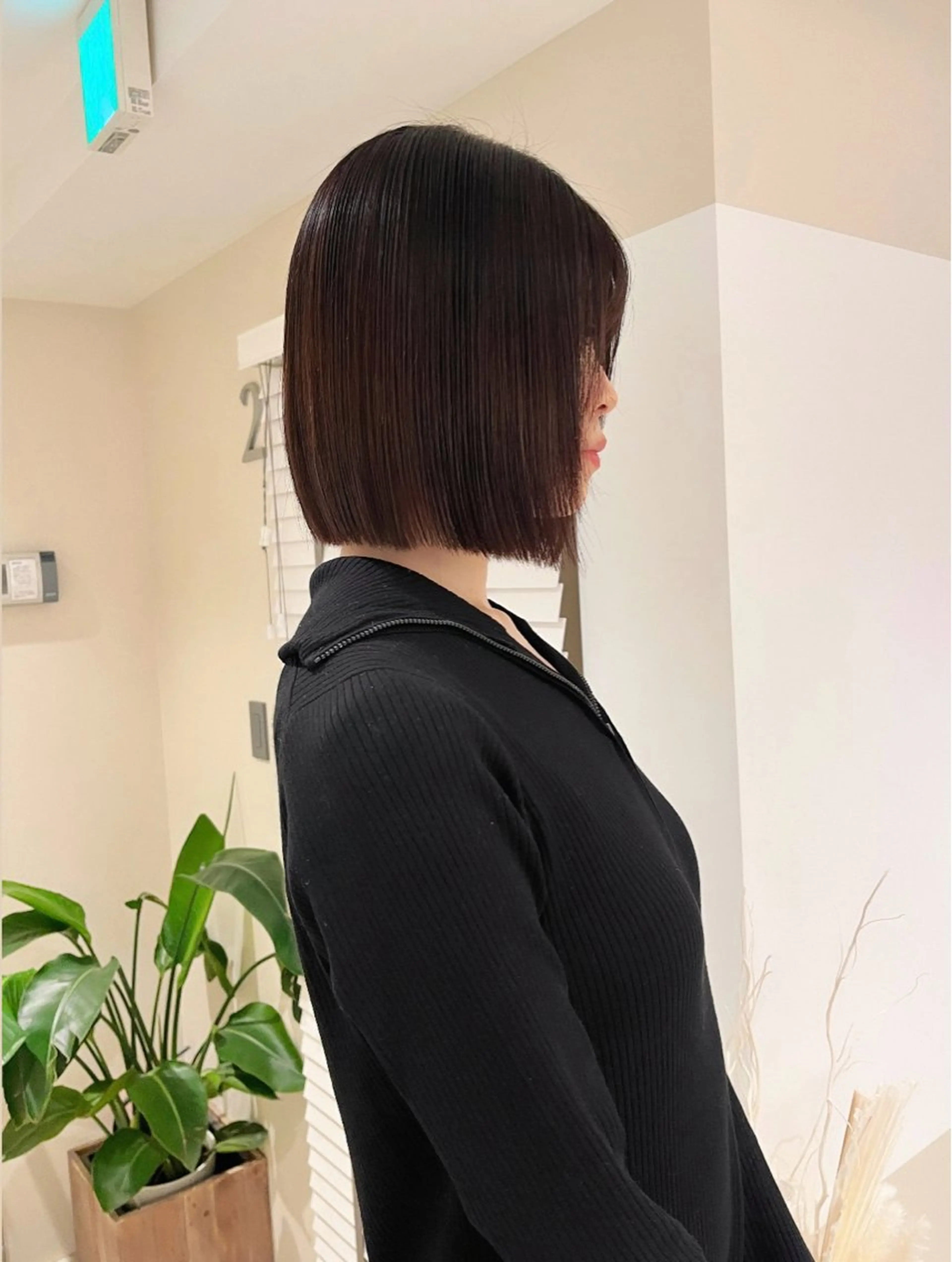 ミディアム カット ヘアカラー トリートメント Bonheur所属・Bonheur銀座 /runaのヘアスタイル