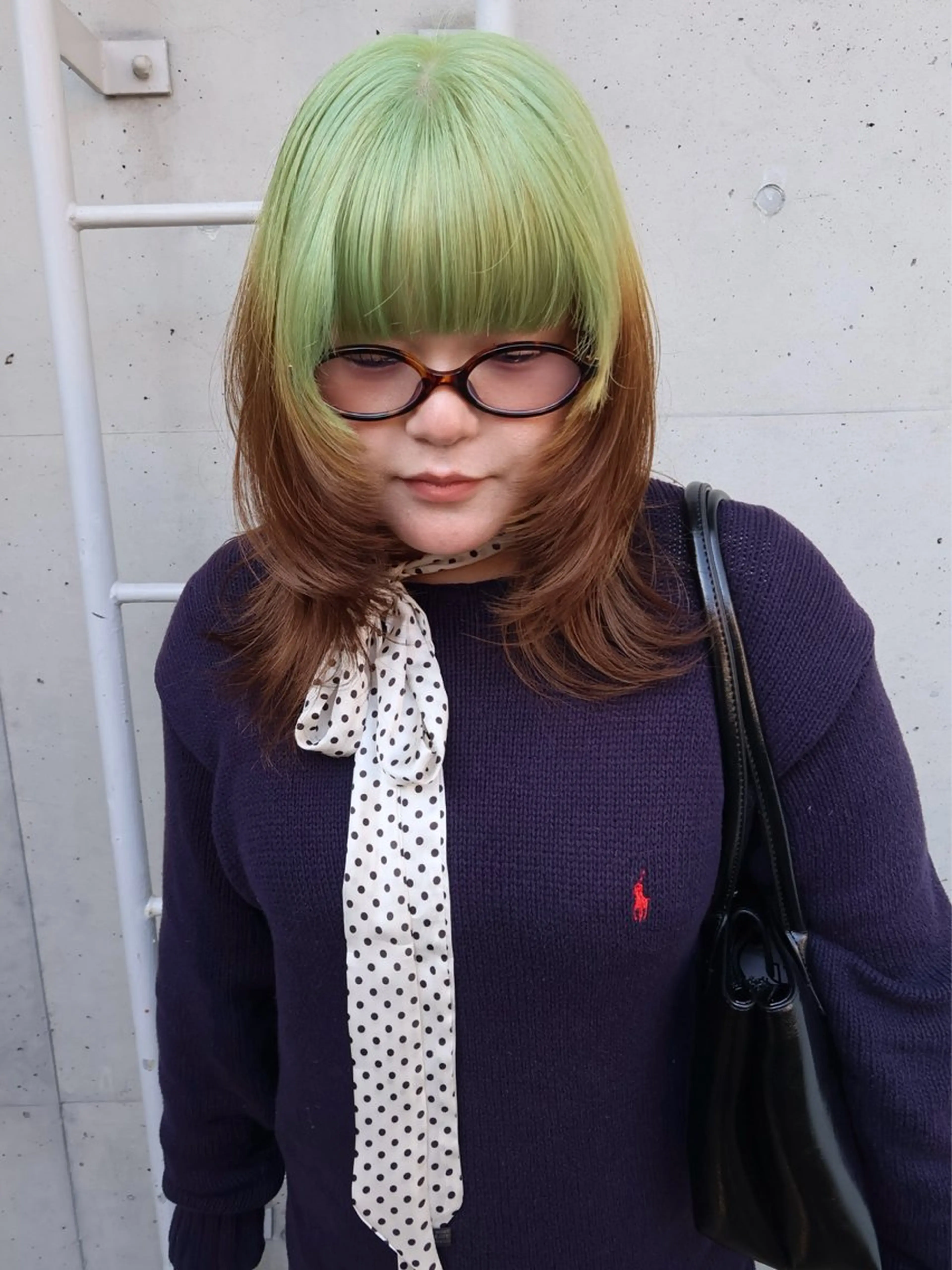 ミディアム ヘアカラー トリートメント ⭐︎ハイトーン /レイヤー✩momoのヘアスタイル