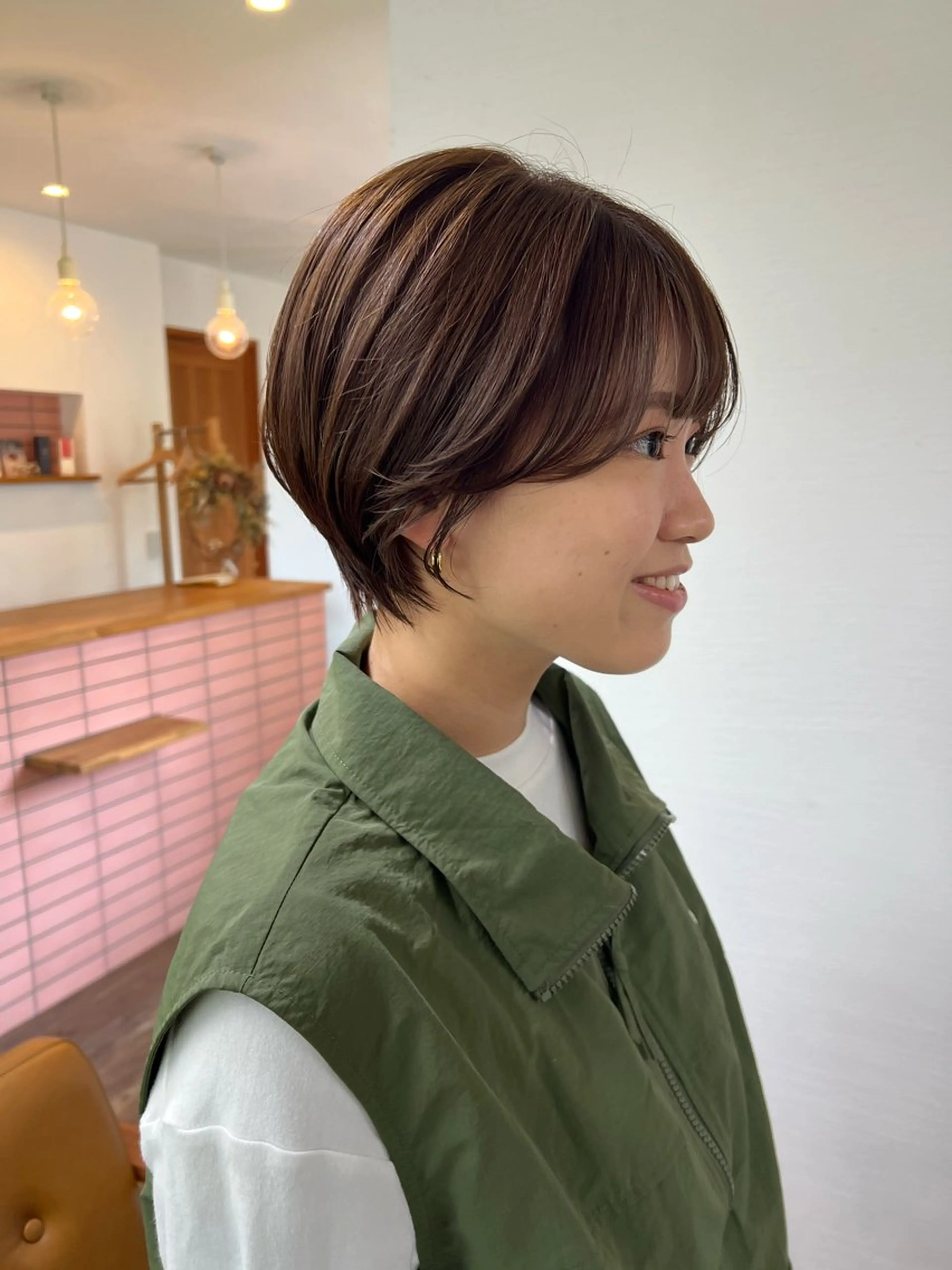 ショート Strawberry所属・原田 志保のヘアスタイル