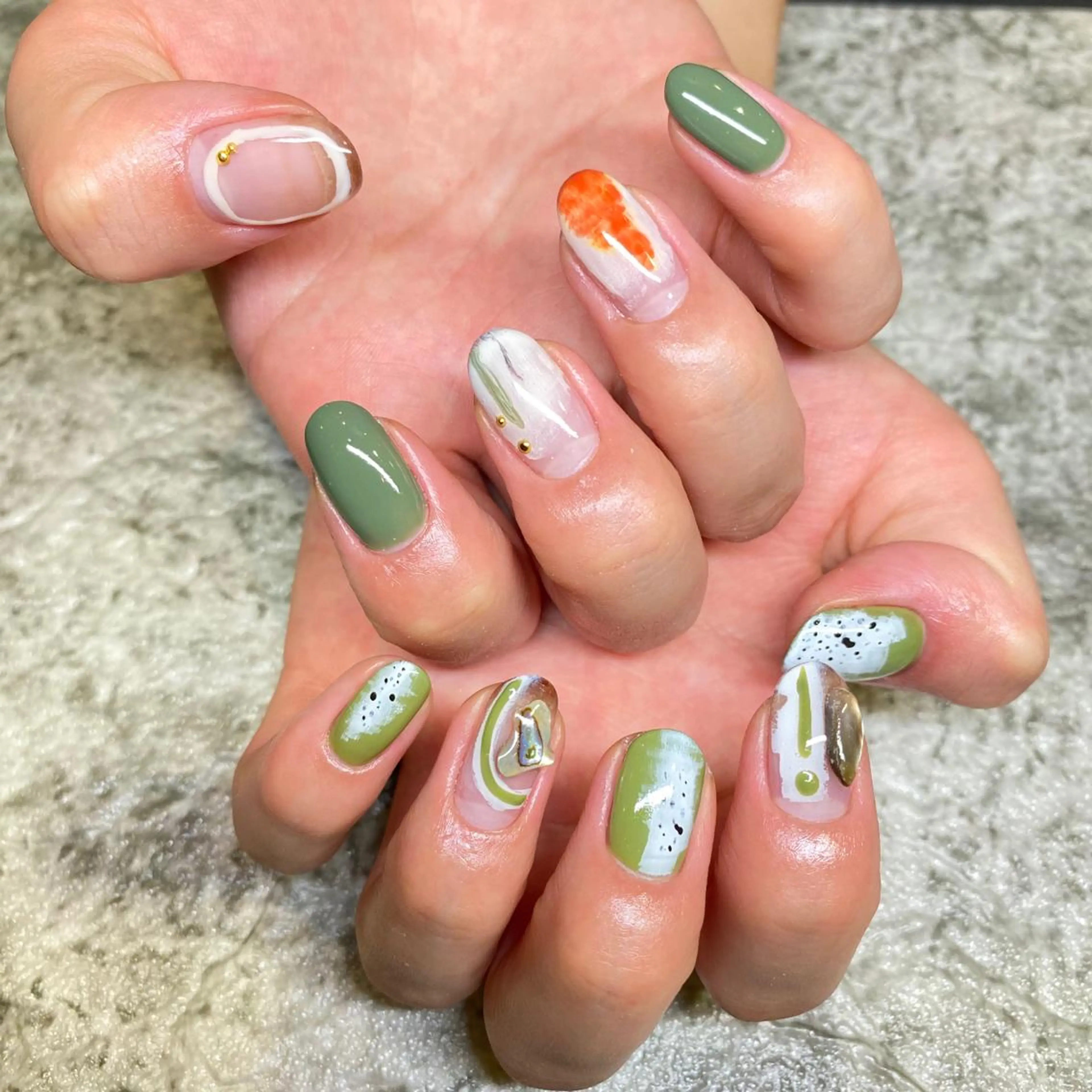 ネイル 脇坂 千晶のネイルデザイン