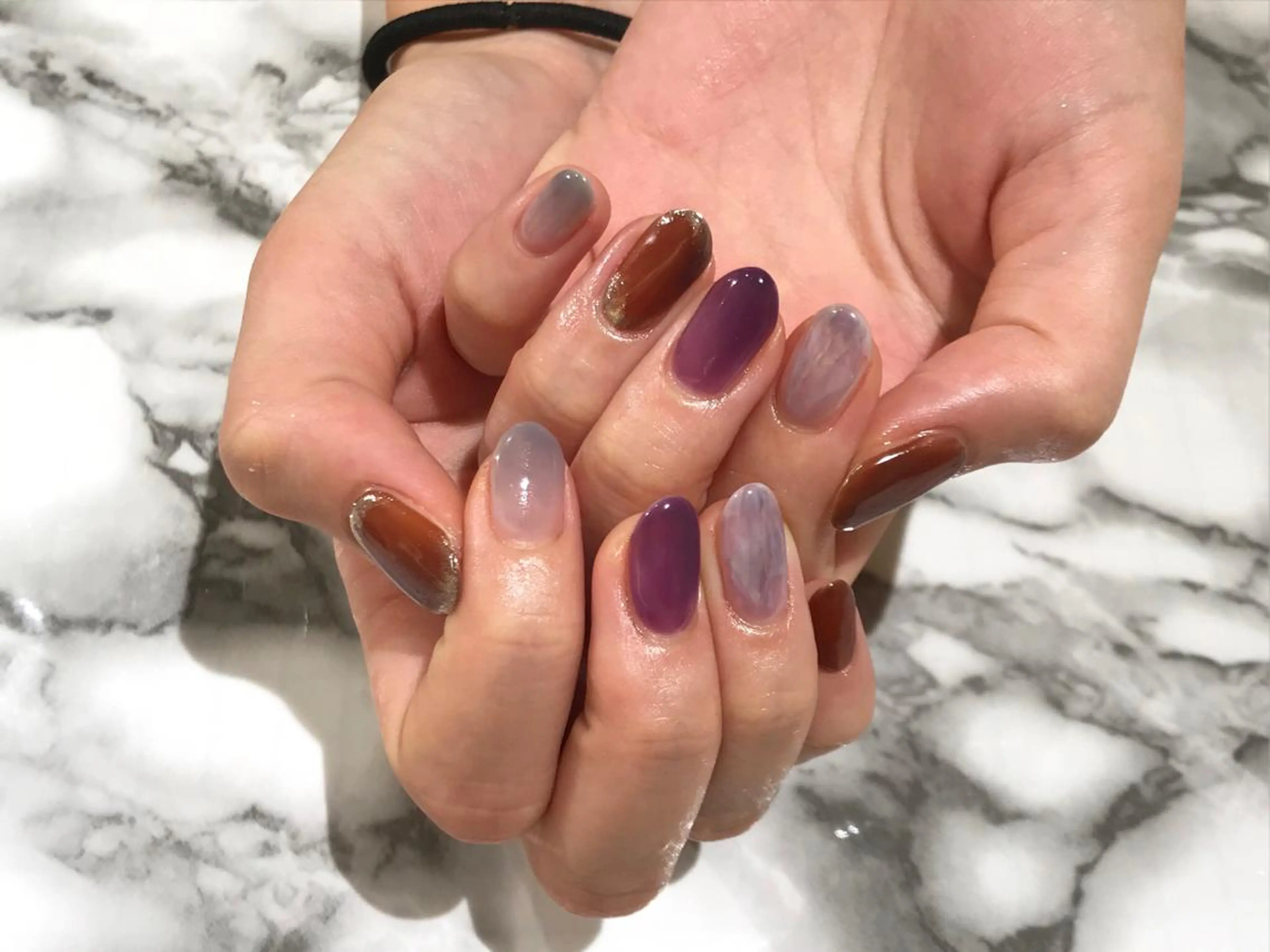 ネイル 舞田 苑香のネイルデザイン