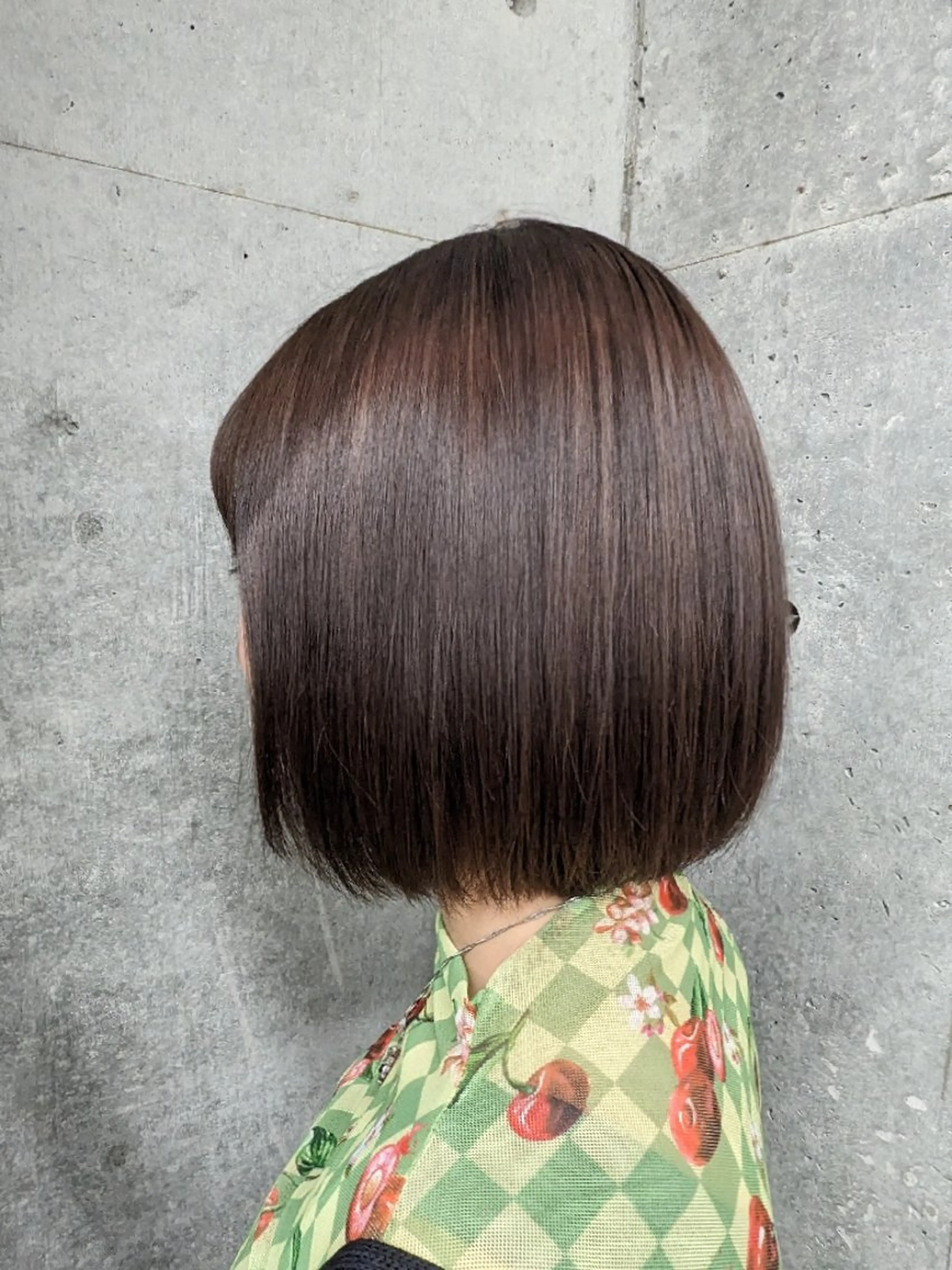 ミディアム カラー ブラウンカラー 推しカラー🦉にじさ んじカラー🌈🕒✨のヘアスタイル