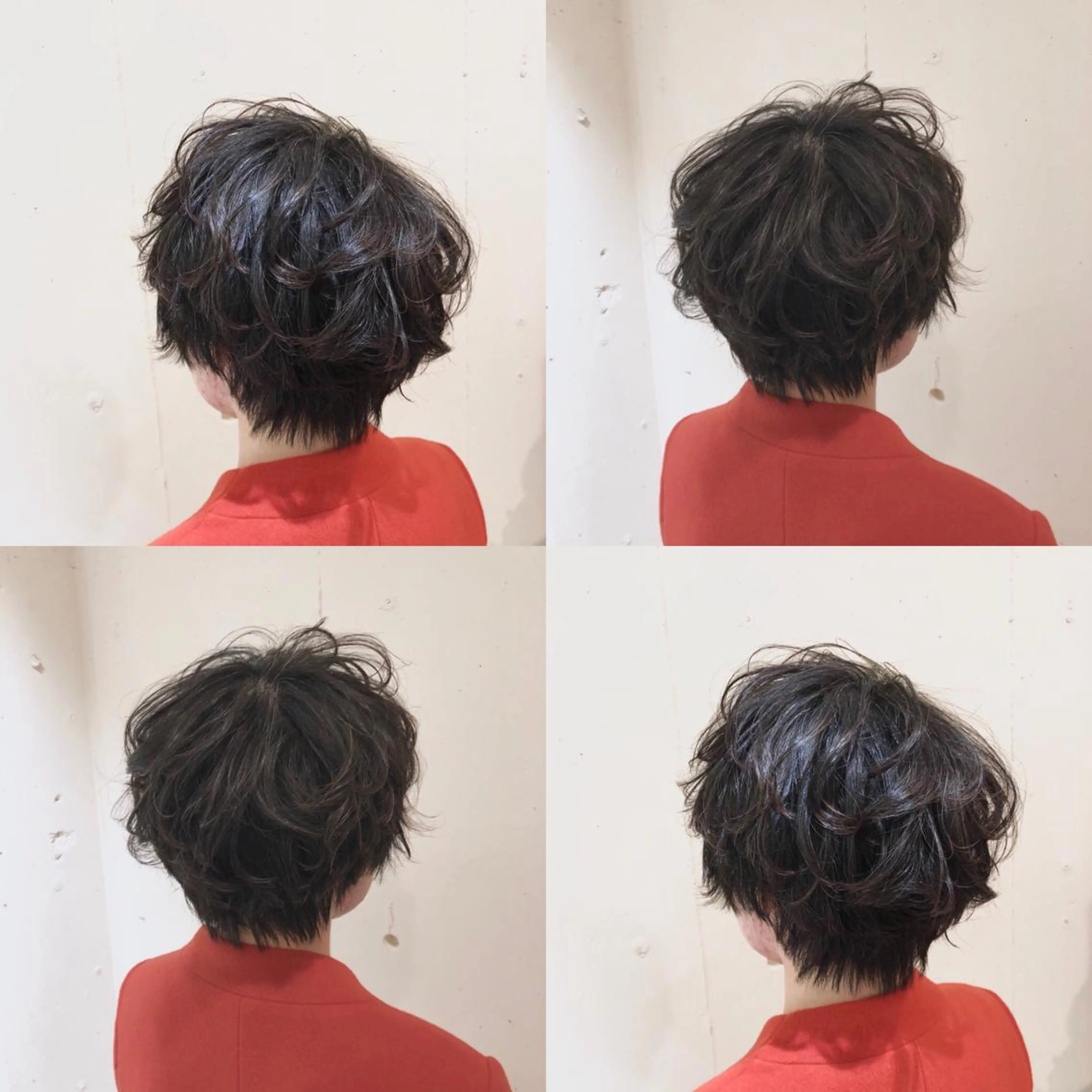 ショート カラー パーマ ヘアアレンジ バレイヤージュ ブリーチ グラデーションカラー グレージュ ハイライトカラー 【ツヤ髪美容師】 ツダケイスケのヘアスタイル