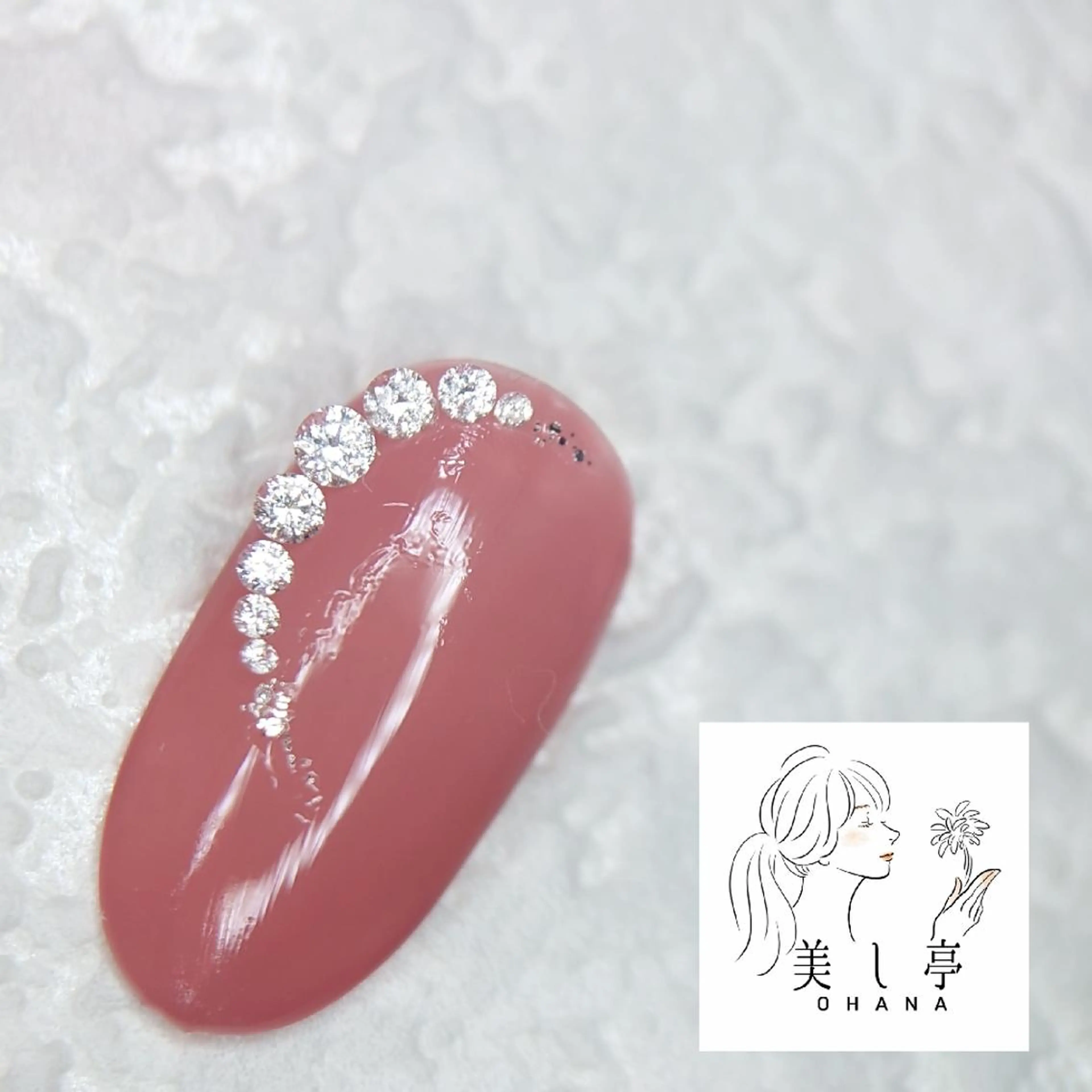 ネイル 美し亭 OHANAのネイルデザイン