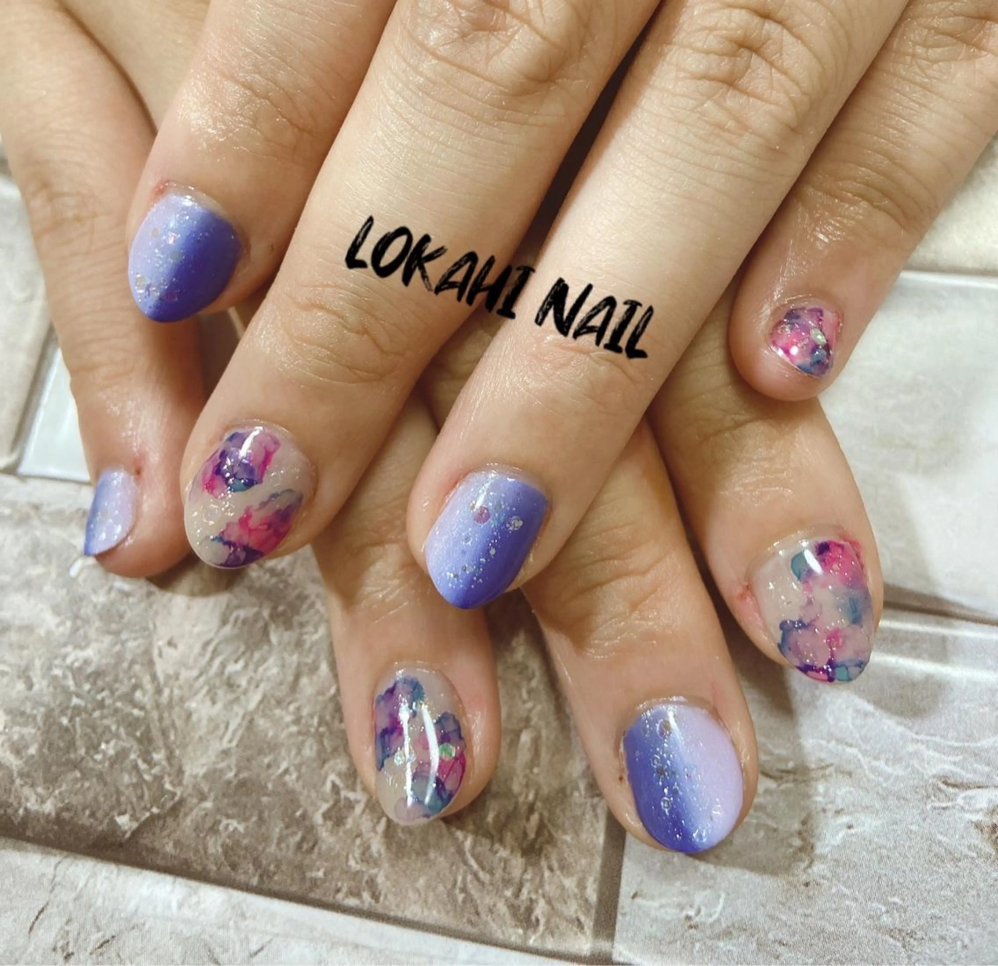 ネイル ハンドネイル フットネイル Lokahi NAILのネイルデザイン