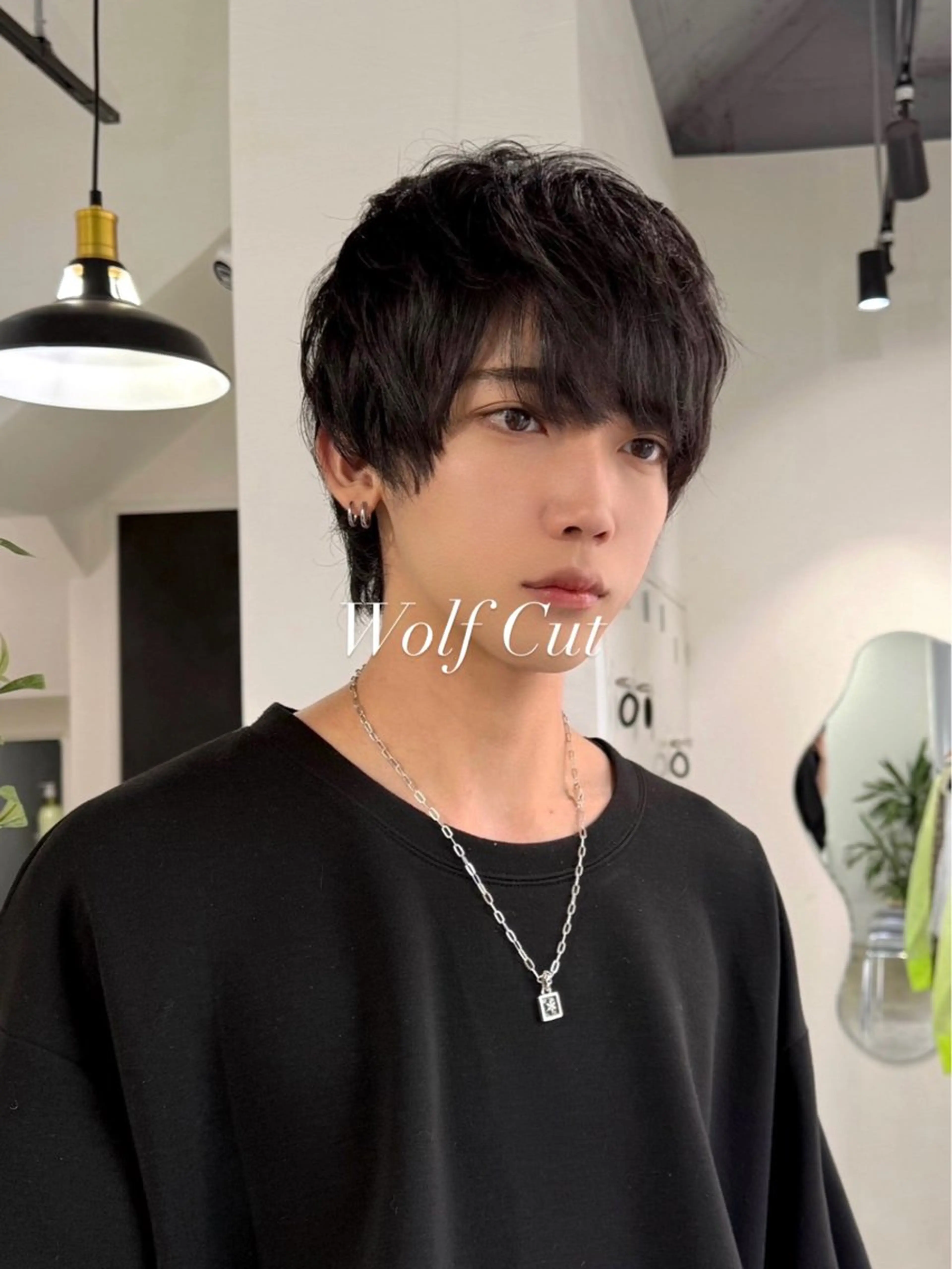 ミディアム メンズ メンズ特化美容師 🐈‍⬛RUNAのヘアスタイル