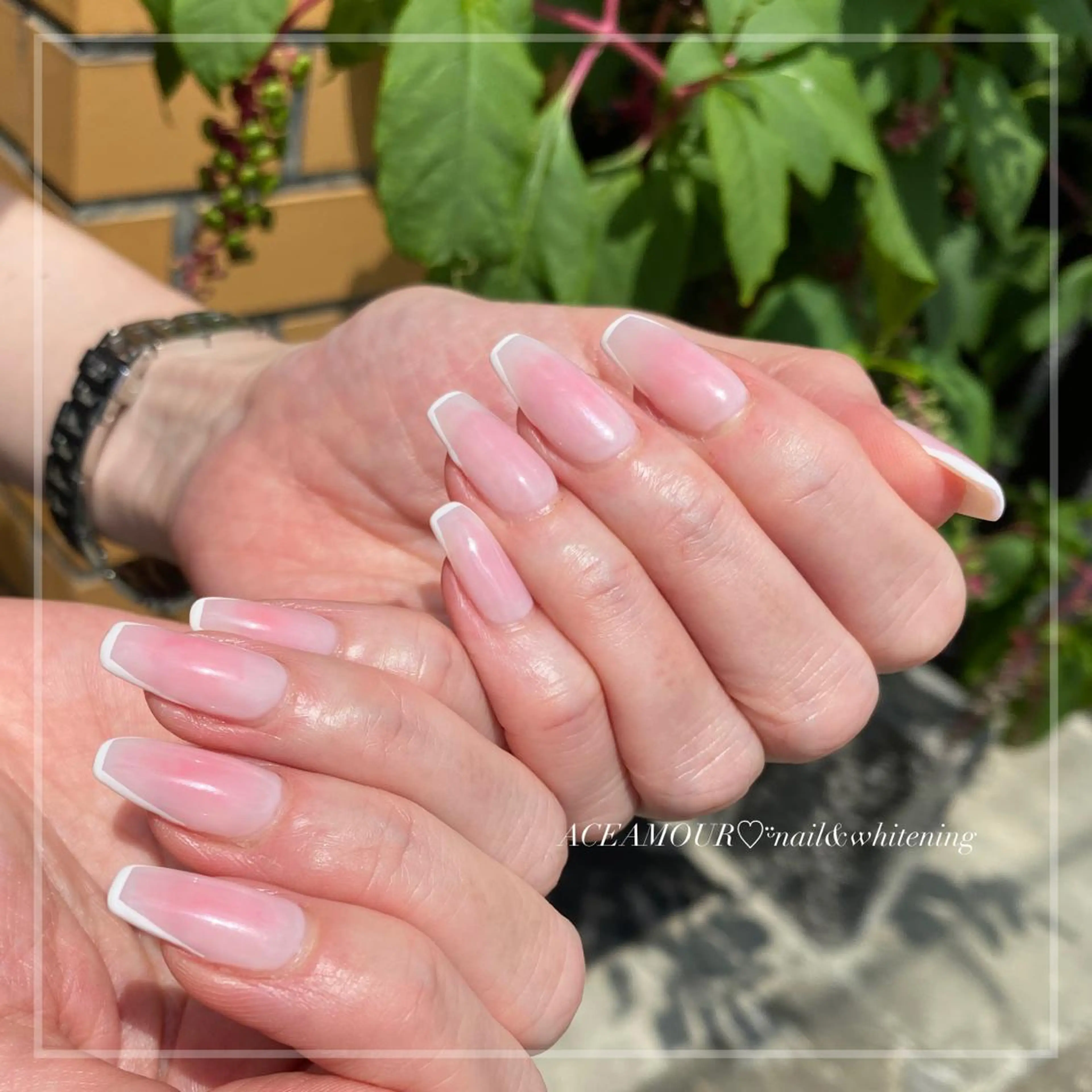 ネイル ネイル/耳つぼ /新ホワイトニングのネイルデザイン