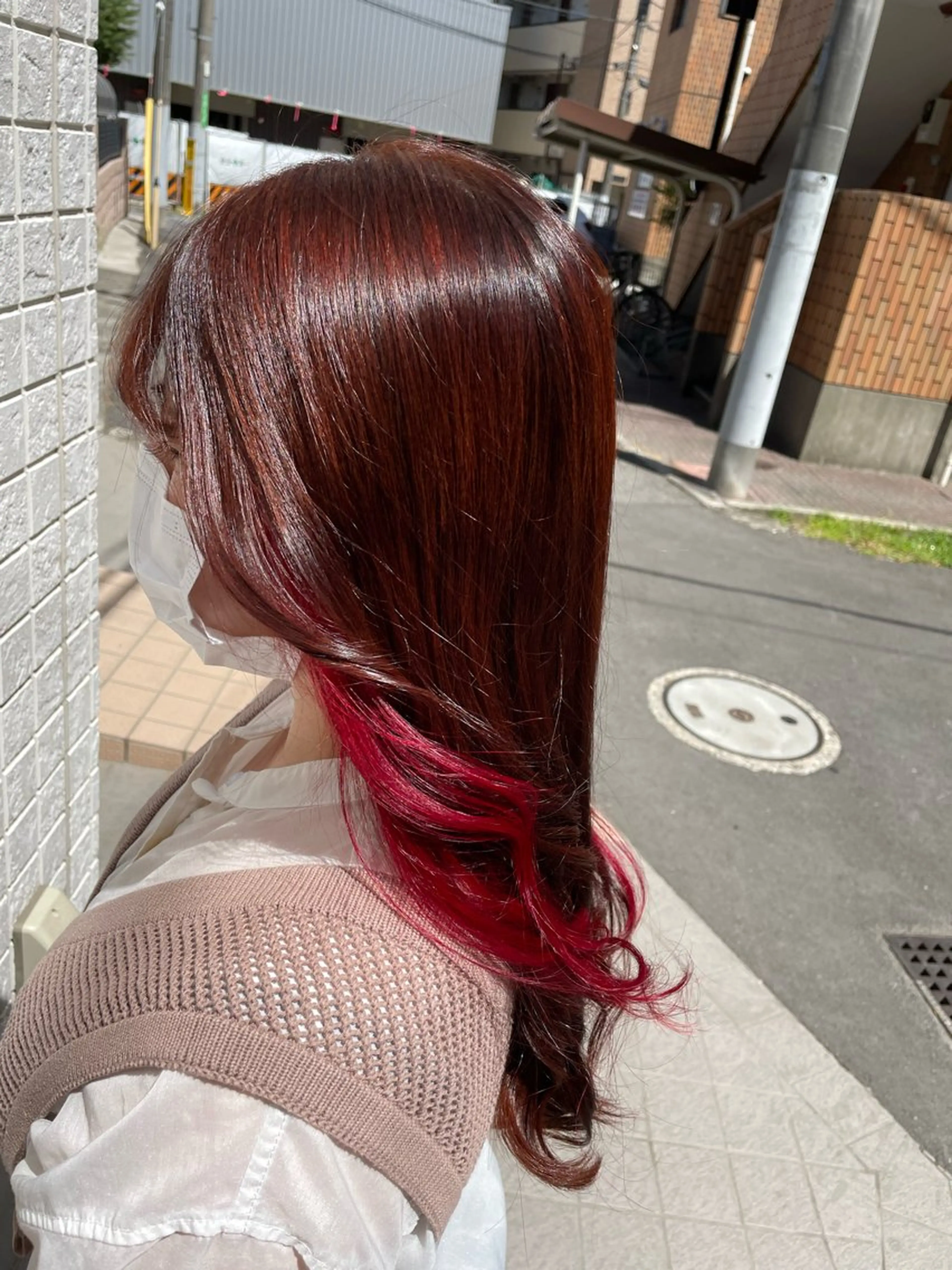 カラー インナーカラー 米本 匠のヘアスタイル