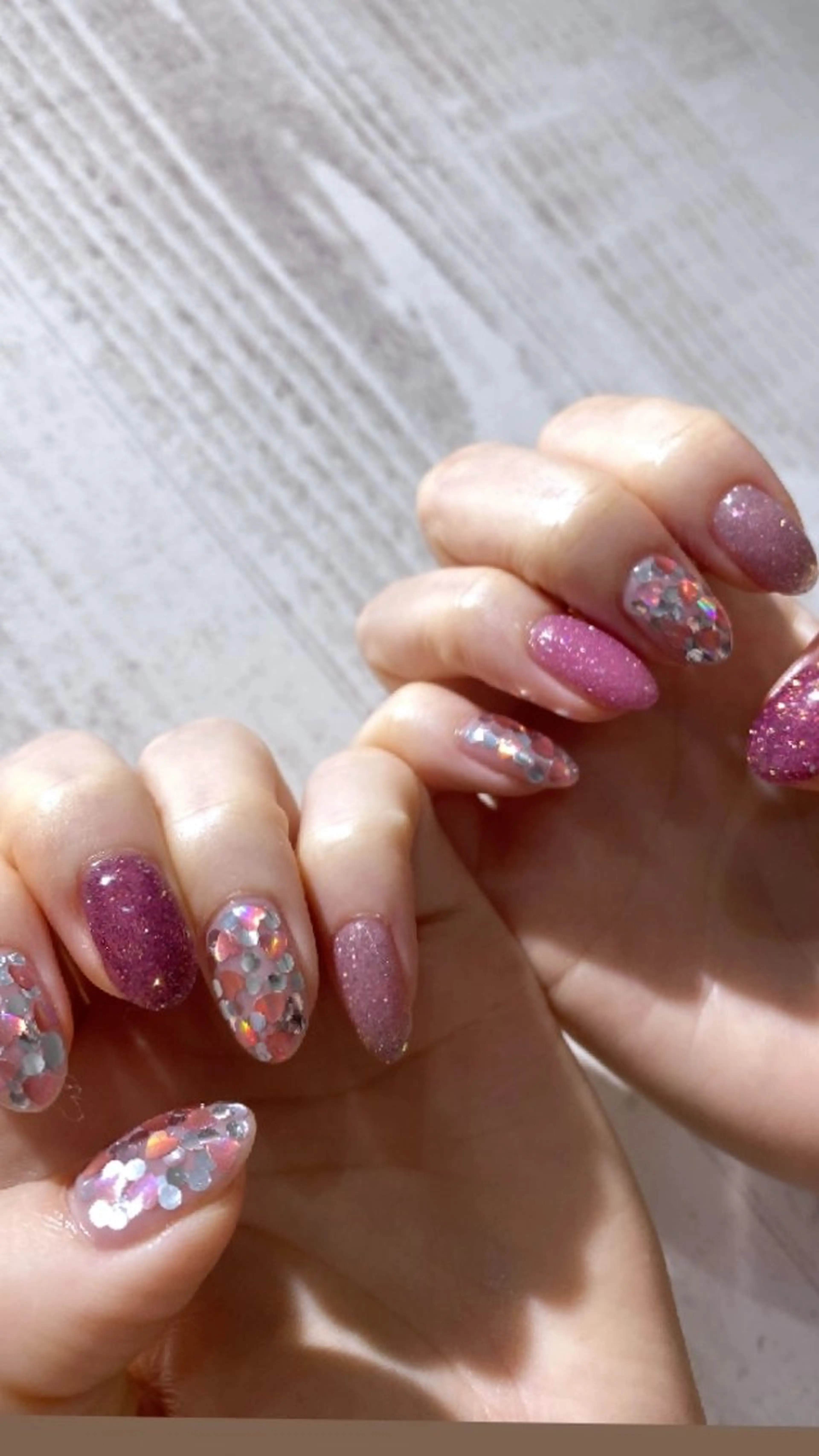 ネイル 韓国ネイル 冬ネイル ハンドネイル 13日3980円‼️ マグもデザインも◎のネイルデザイン