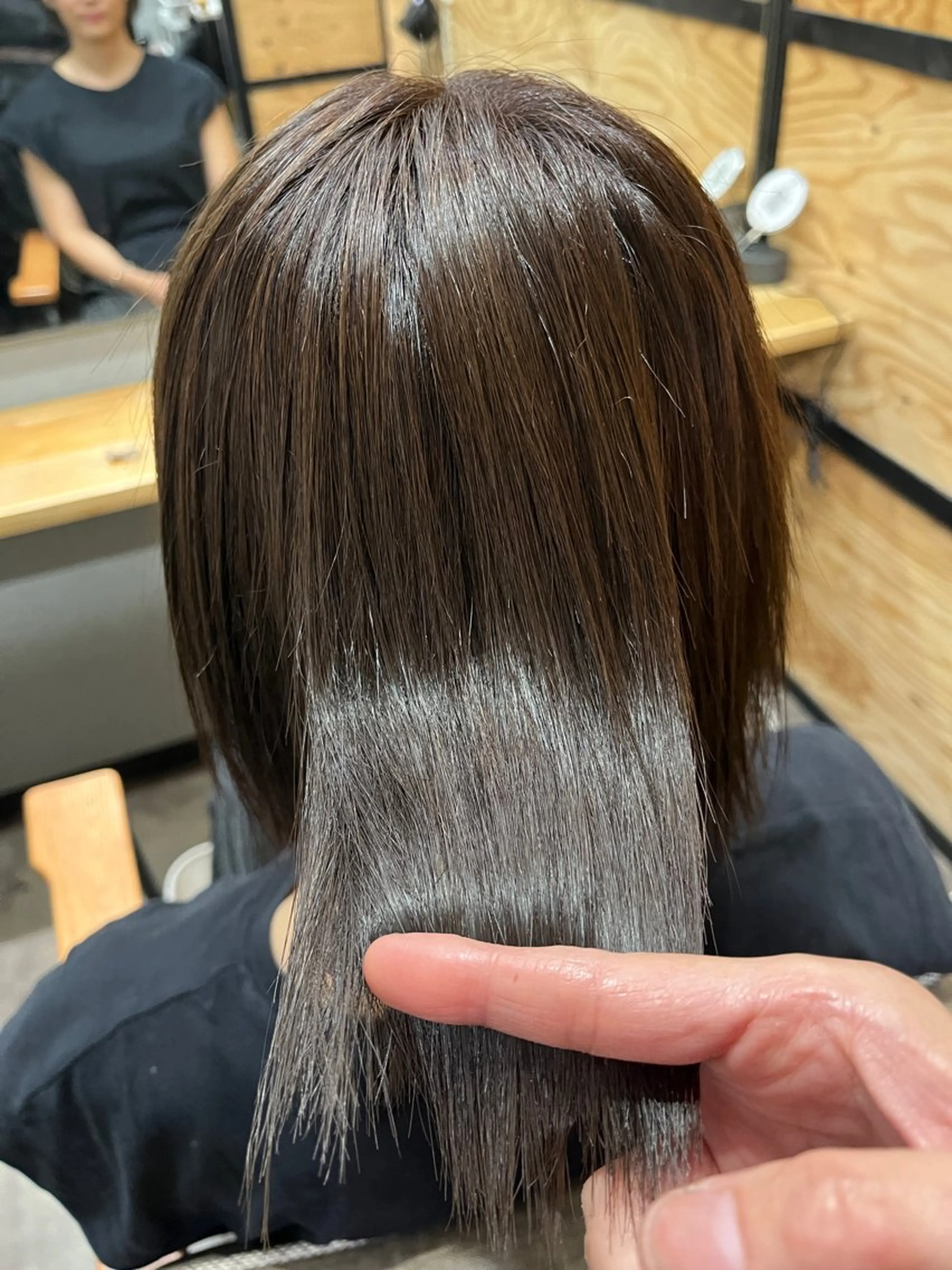 ミディアム カラー メンズ カット トリートメント ヘアセット times salon名駅所属・久木原 ゆりのヘアスタイル