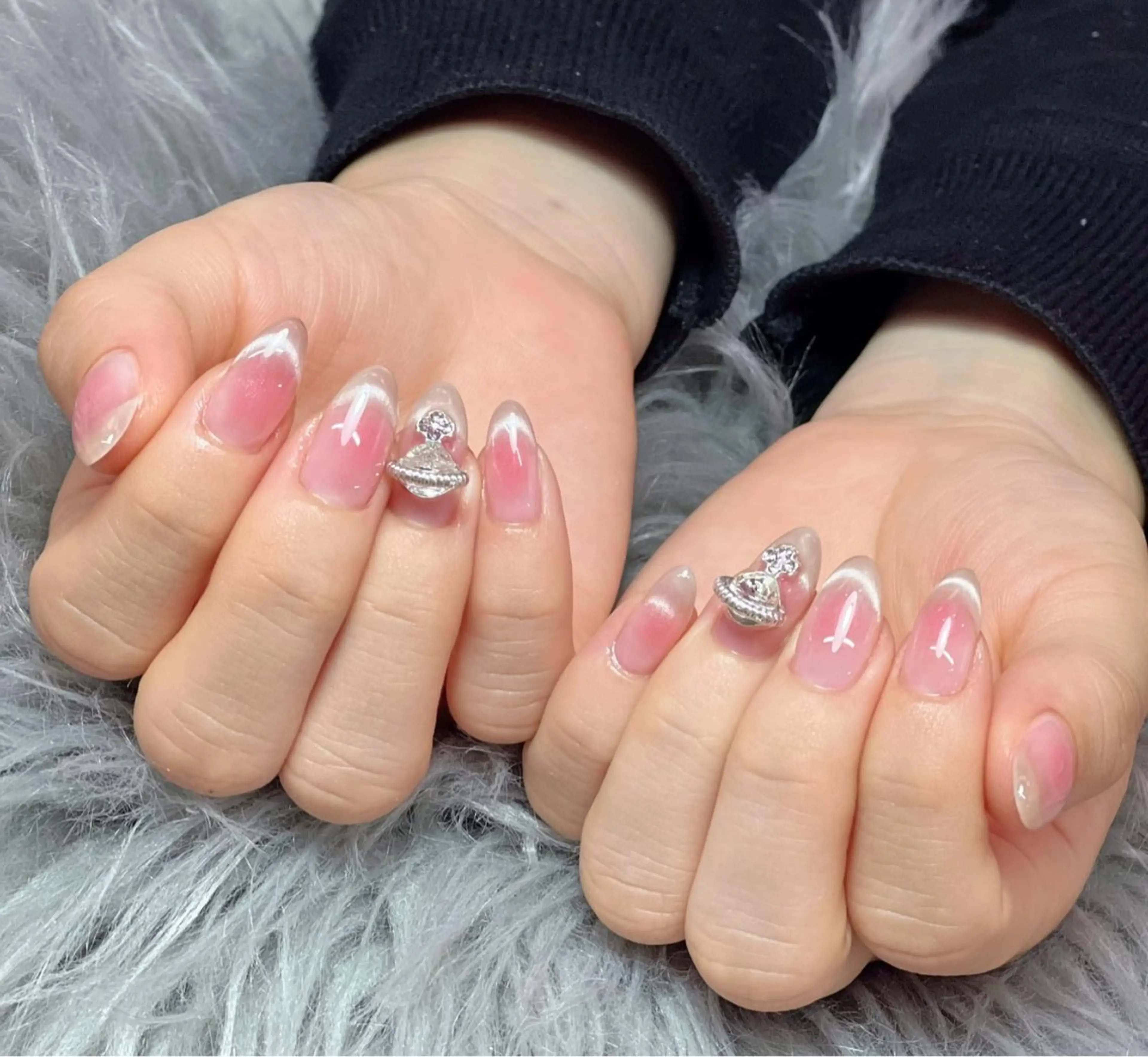 ネイル アートネイル チークネイル 長さ出し フットネイル フレンチネイル YK 美学院のネイルデザイン