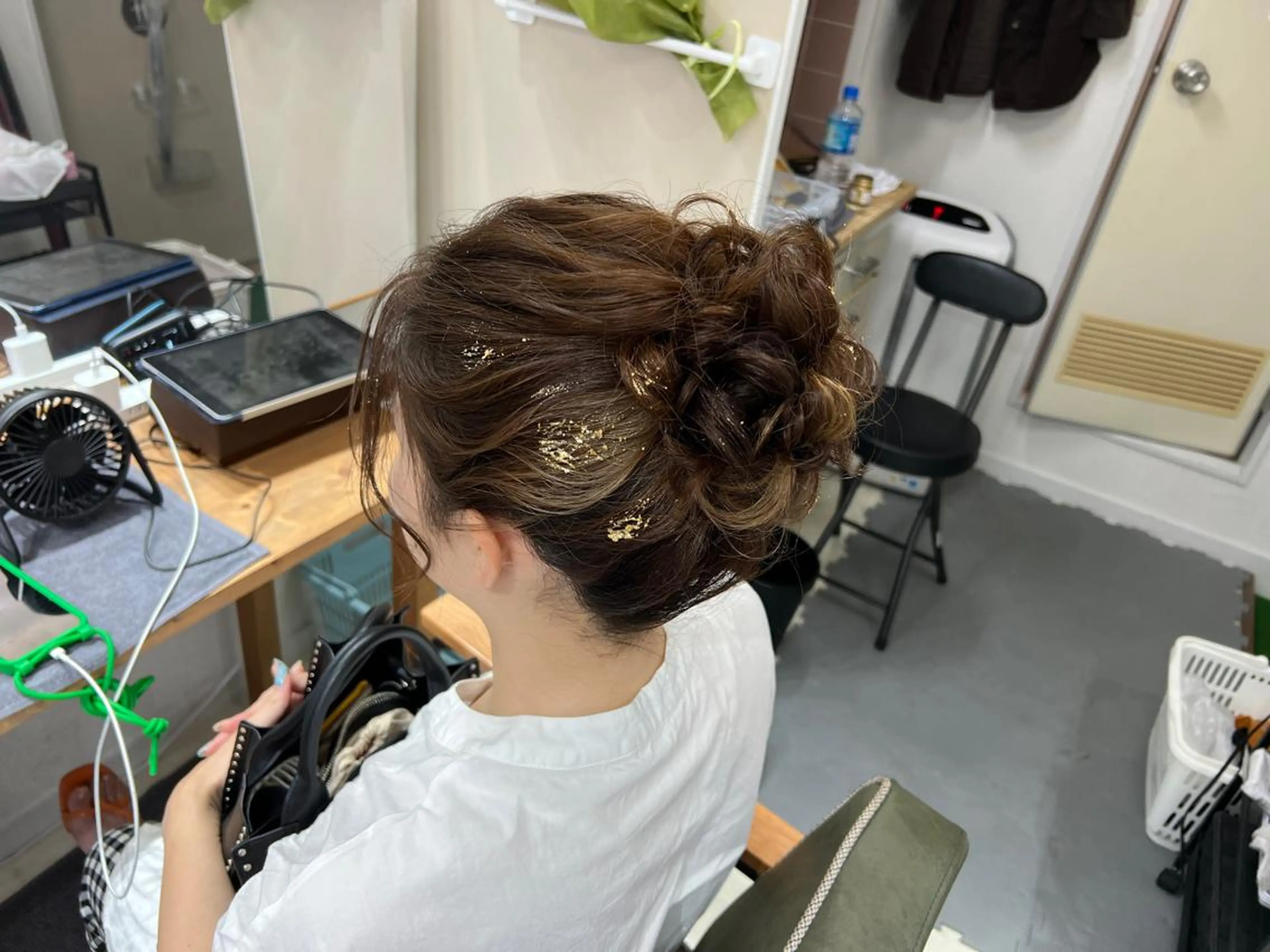 ミディアム ヘアアレンジ 浴衣 山室 敬義のヘアスタイル