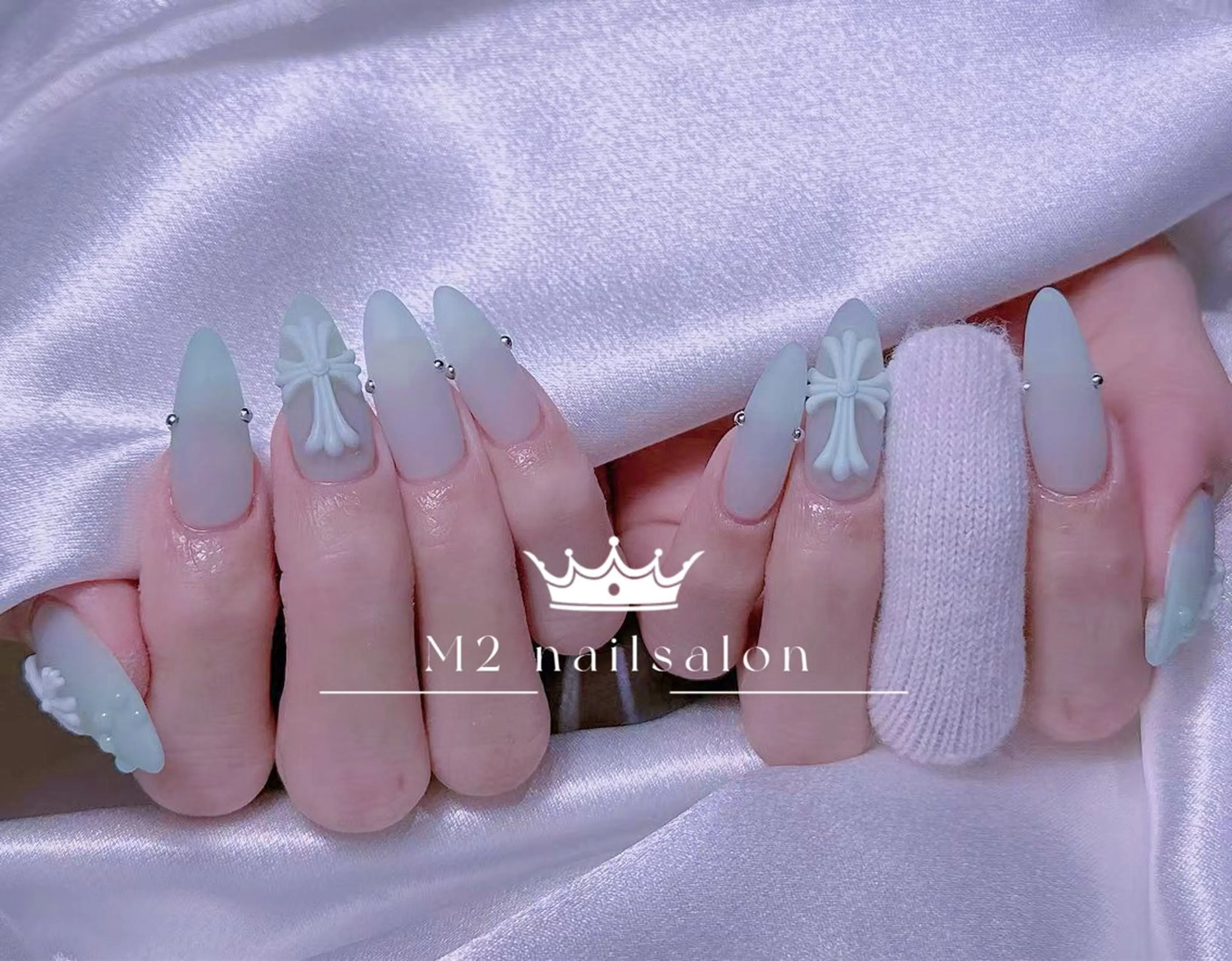 ネイル ハンドネイル 長さだし専門店 M2　rikaのネイルデザイン