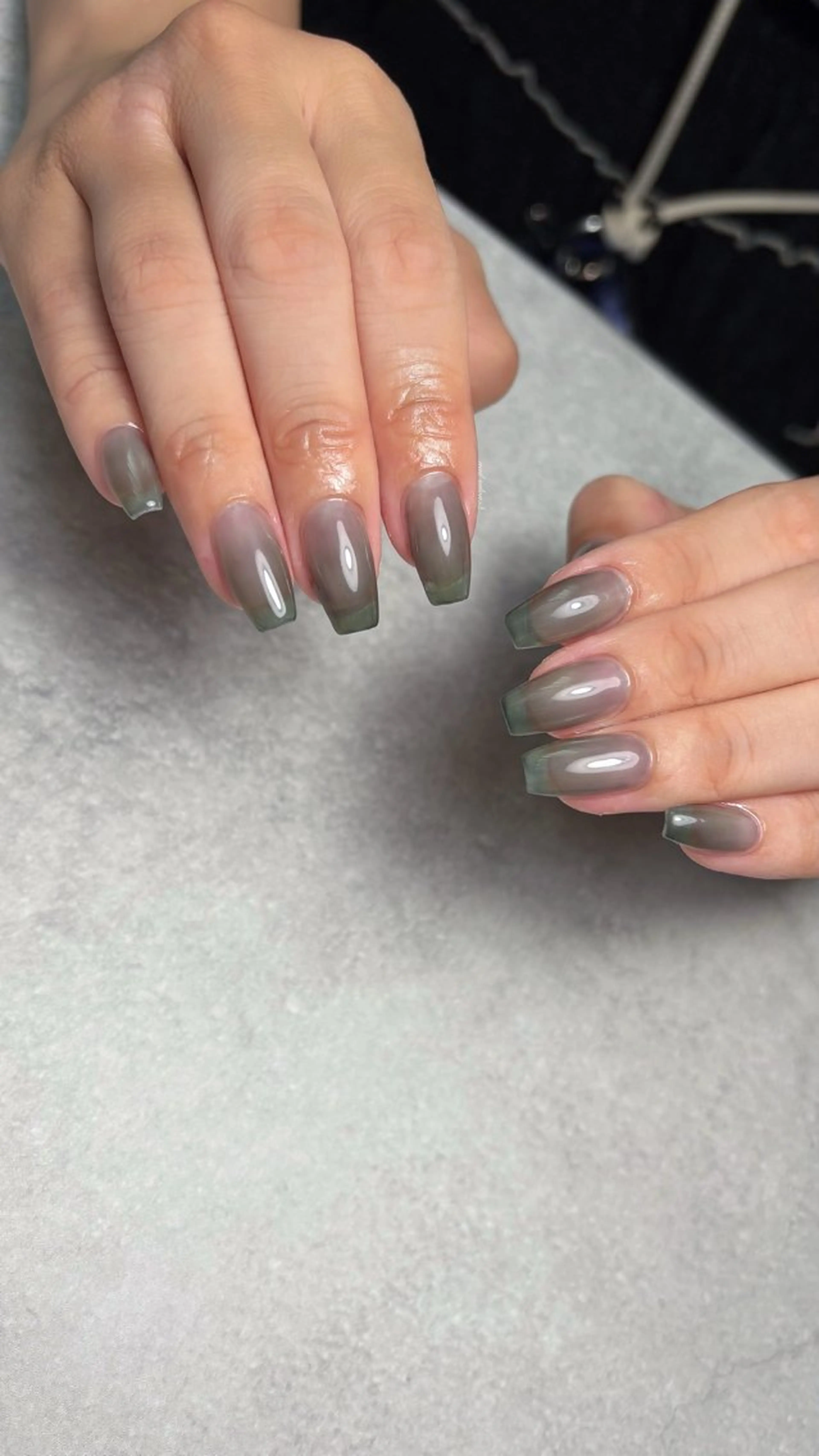 ネイル ジェルネイル 持ち込み ワンカラーネイル スカルプネイル ハンドネイル 関山 志乃のネイルデザイン