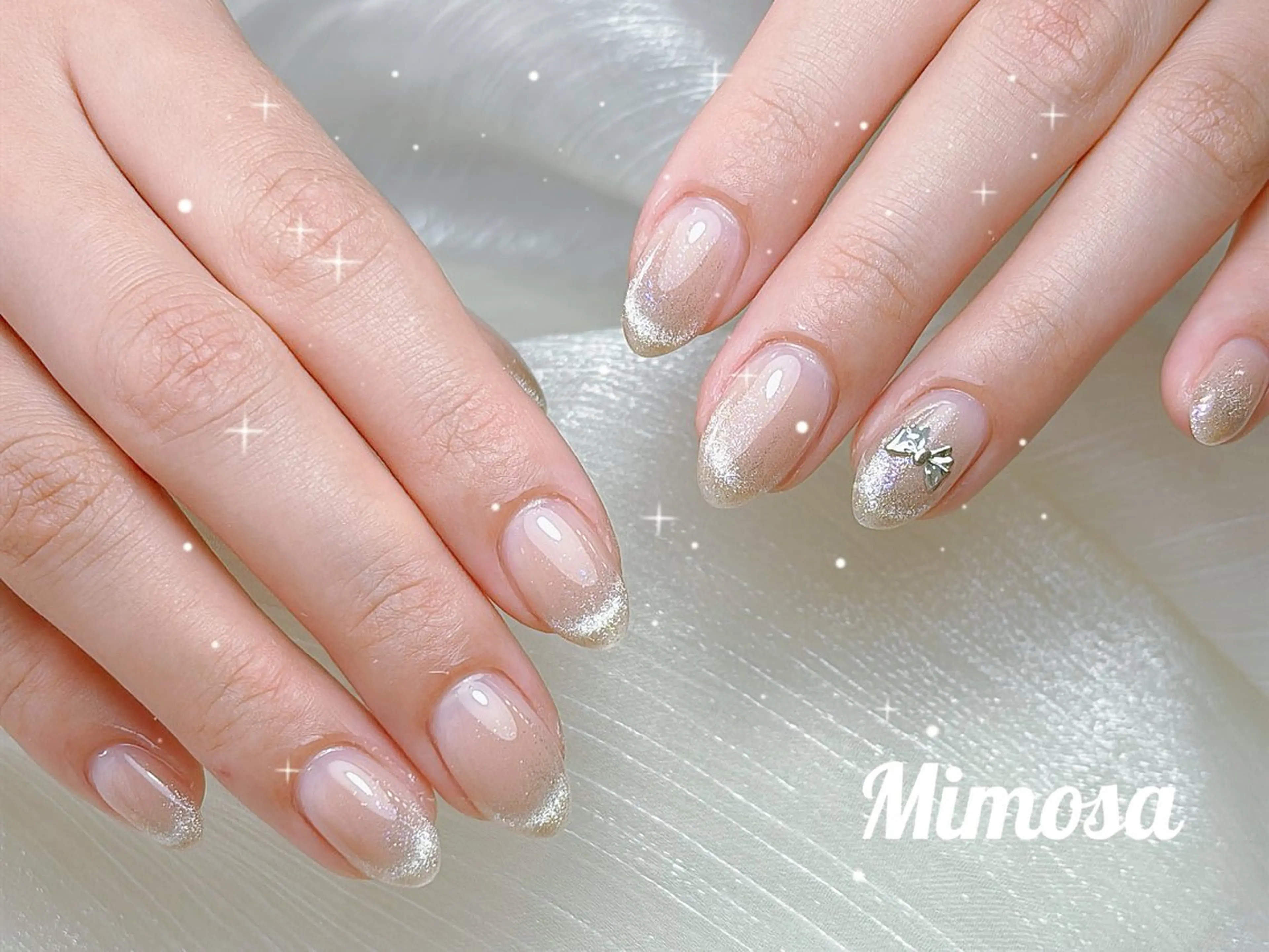 ネイル ハンドネイル 💛Mimosa💛 吉祥寺のネイルデザイン