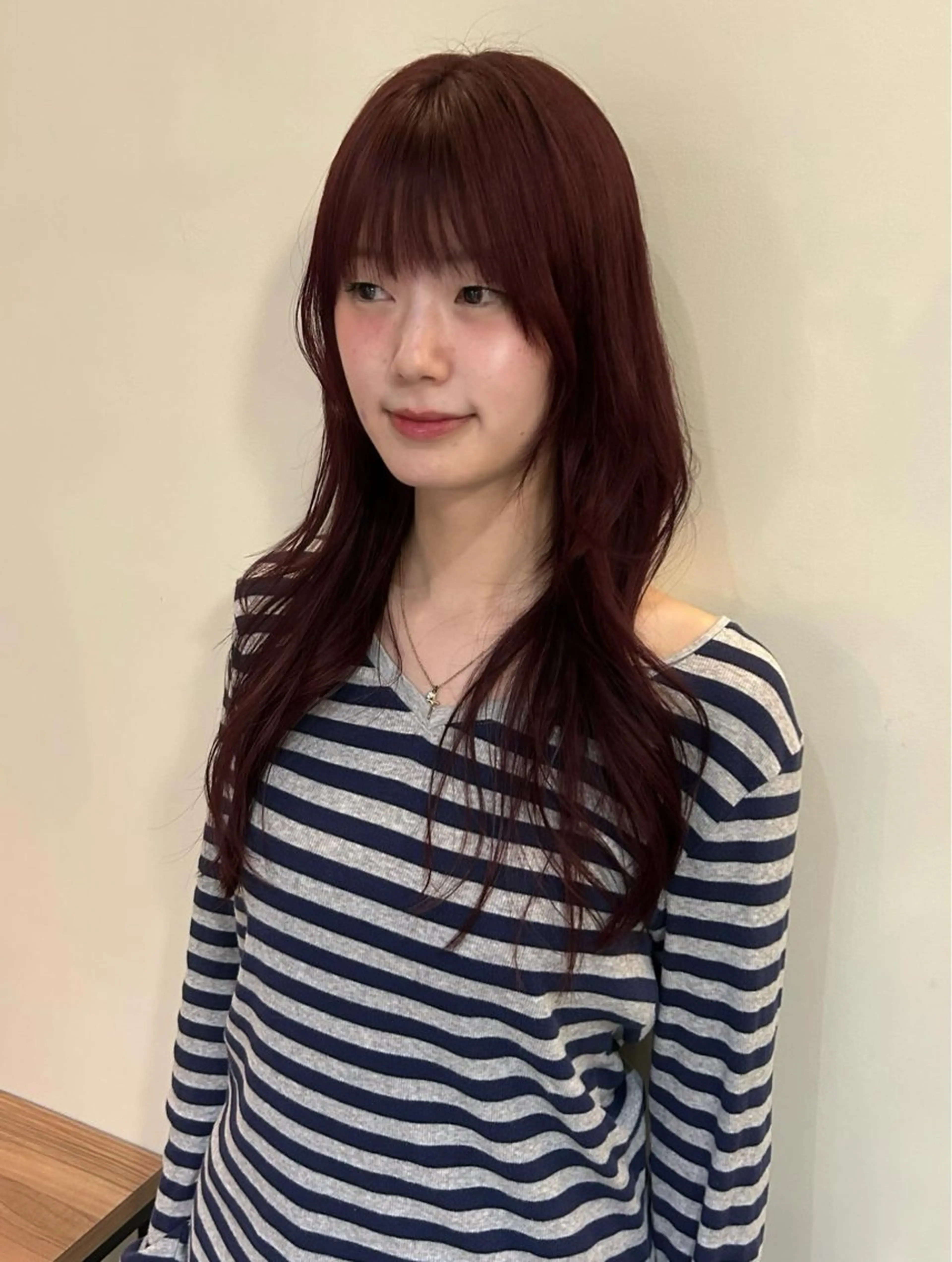 ロング カット レイヤーカット/ルー ツカラー/EMIRIのヘアスタイル