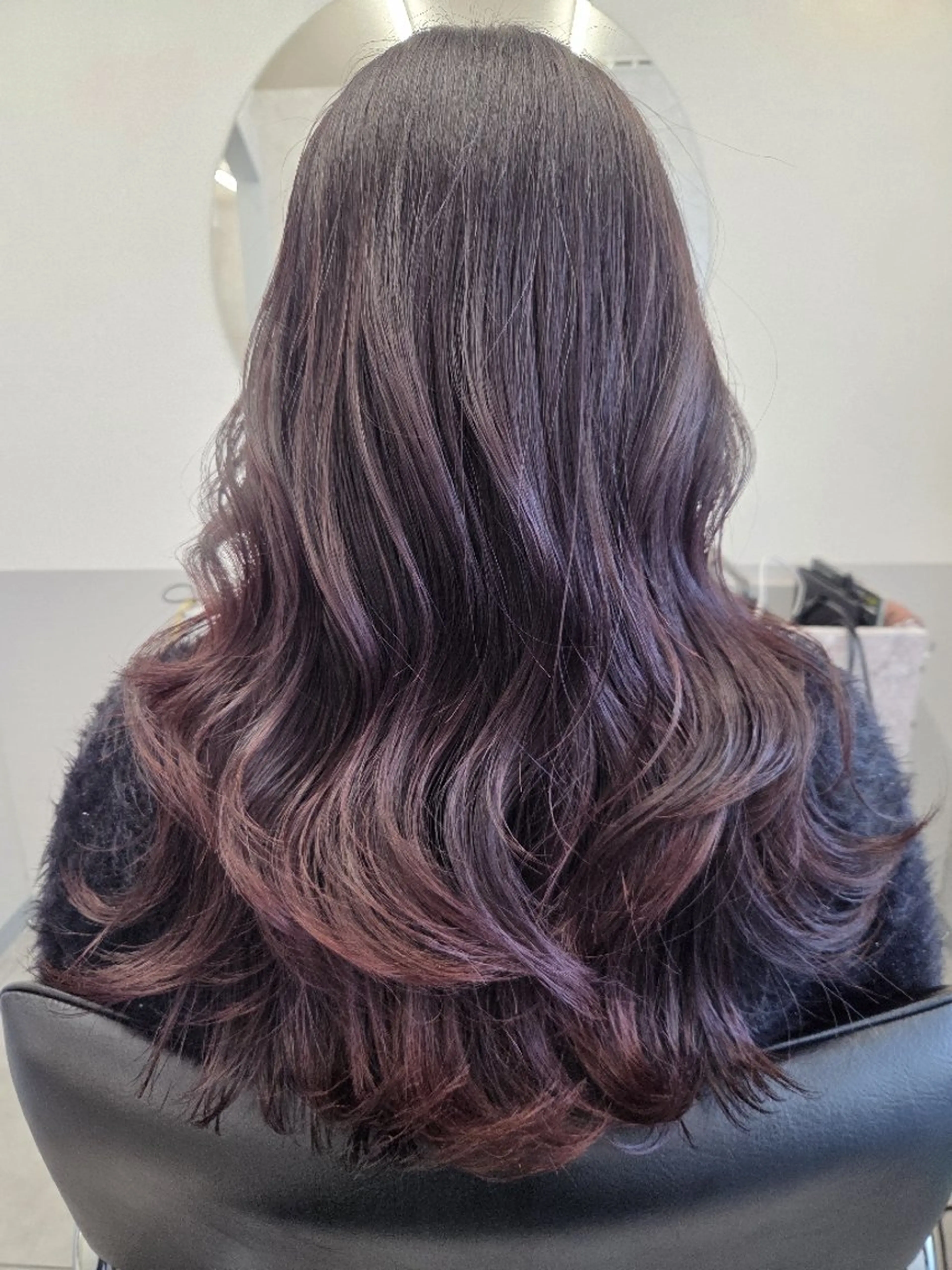 セミロング 髪質改善 【髪質改善美容師】t occa茨木篠原健太のヘアスタイル