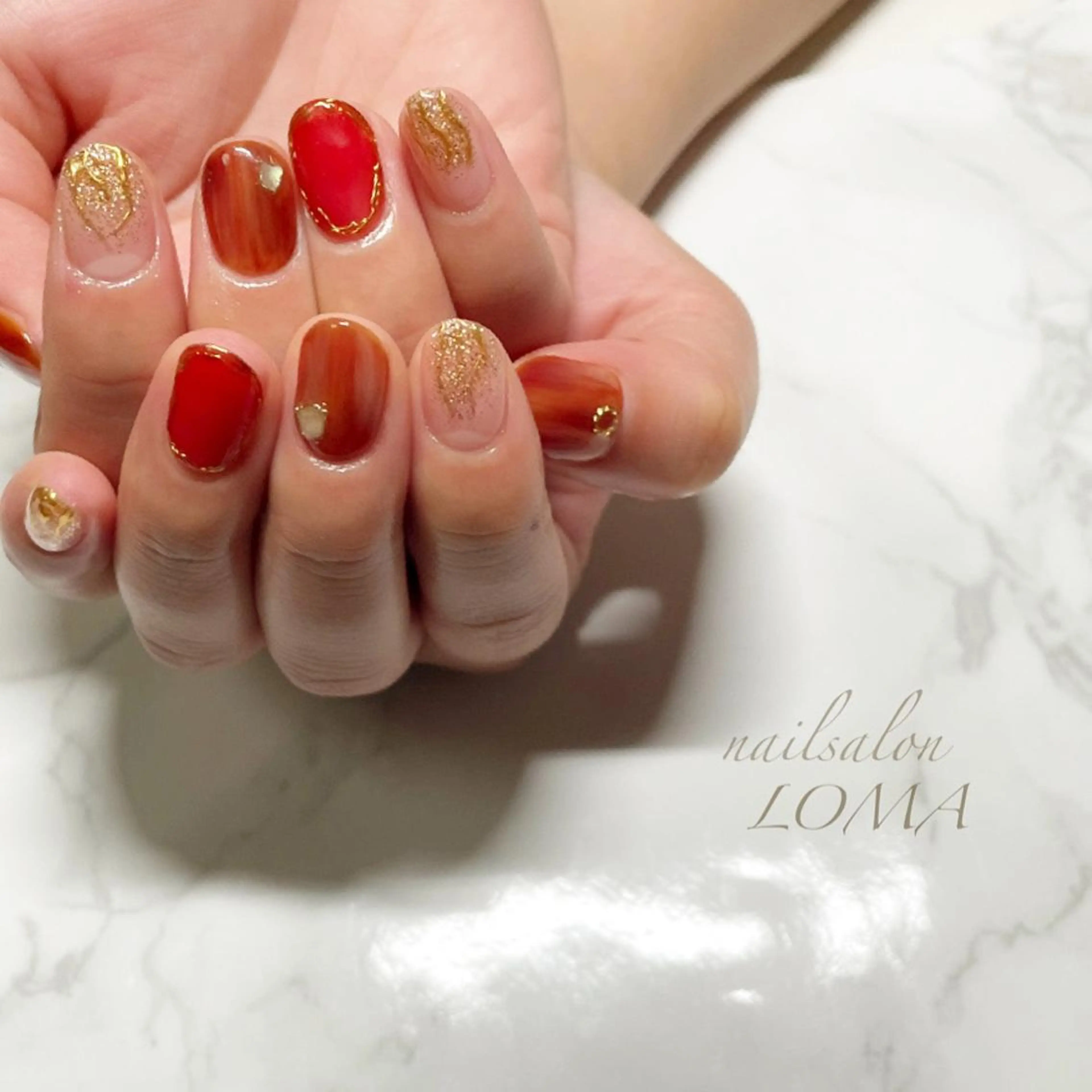 ネイル ハンドネイル ハンドケア m-nail所属・m-nail 🌙minamiのネイルデザイン