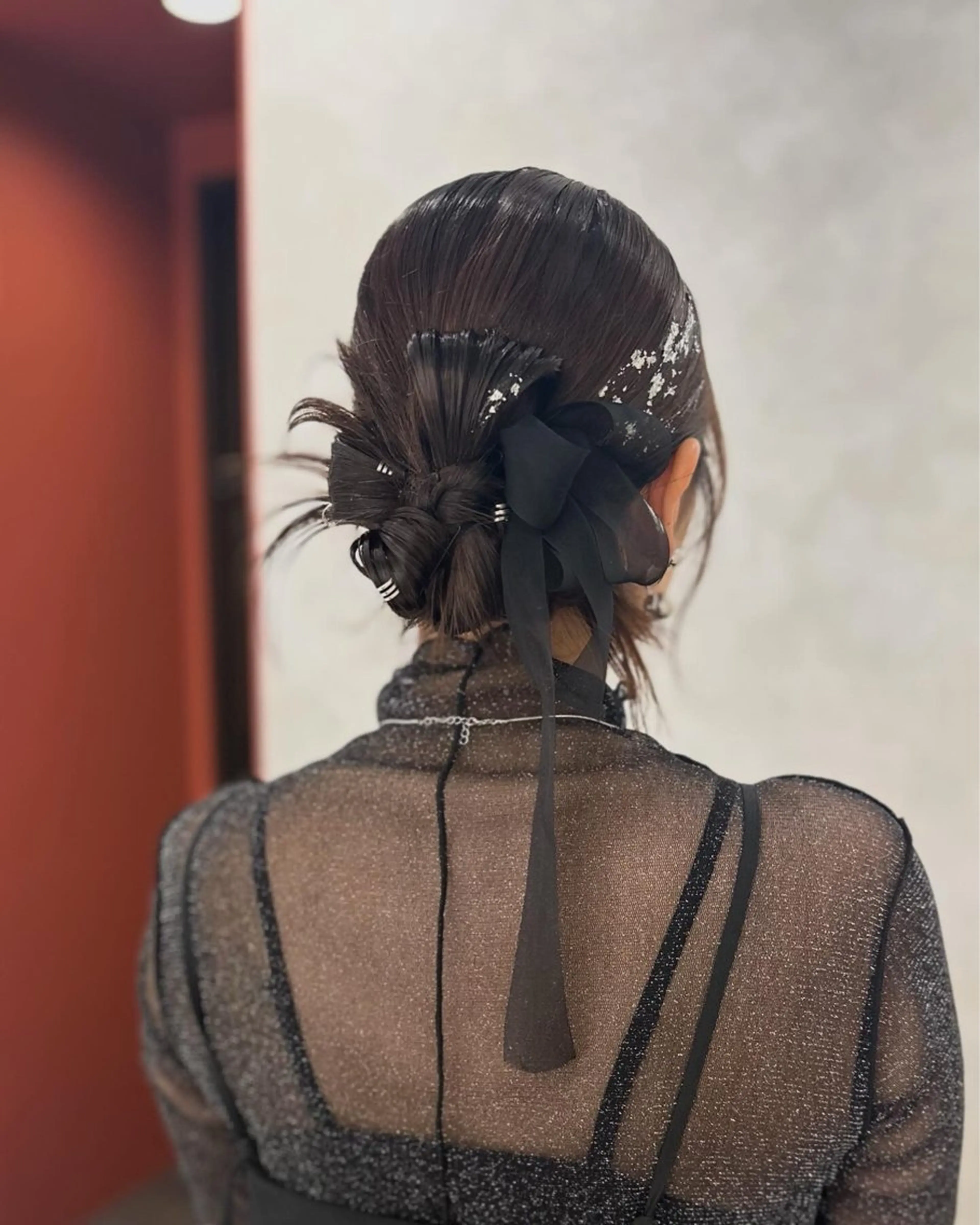 ロング ヘアセット ubu share salon所属・鈴村緋女／ヘアセット ／耳ツボジュエリーのその他イメージ