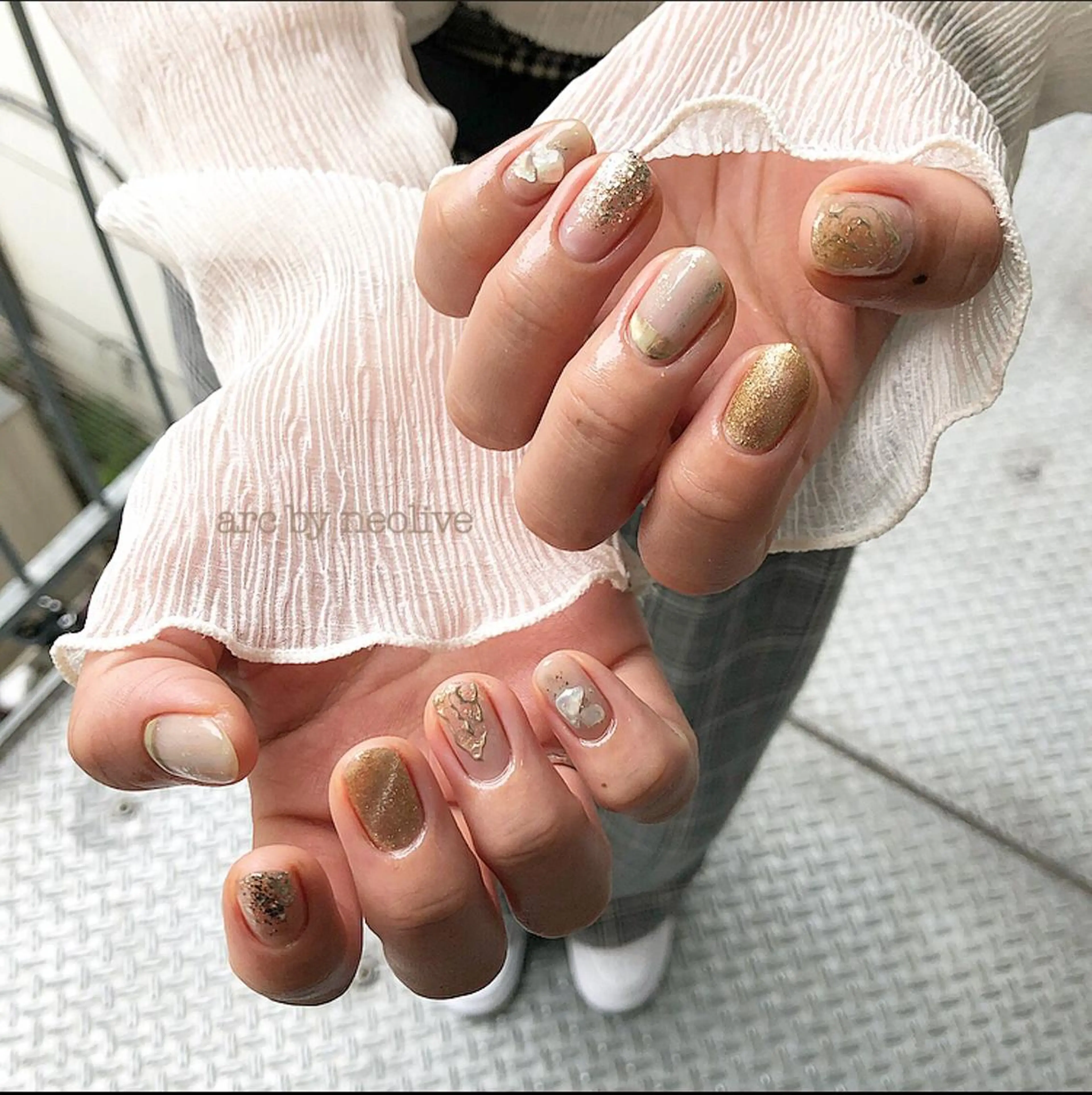 ネイル キラキラネイル rina eye&nailのマツエク・マツパデザイン