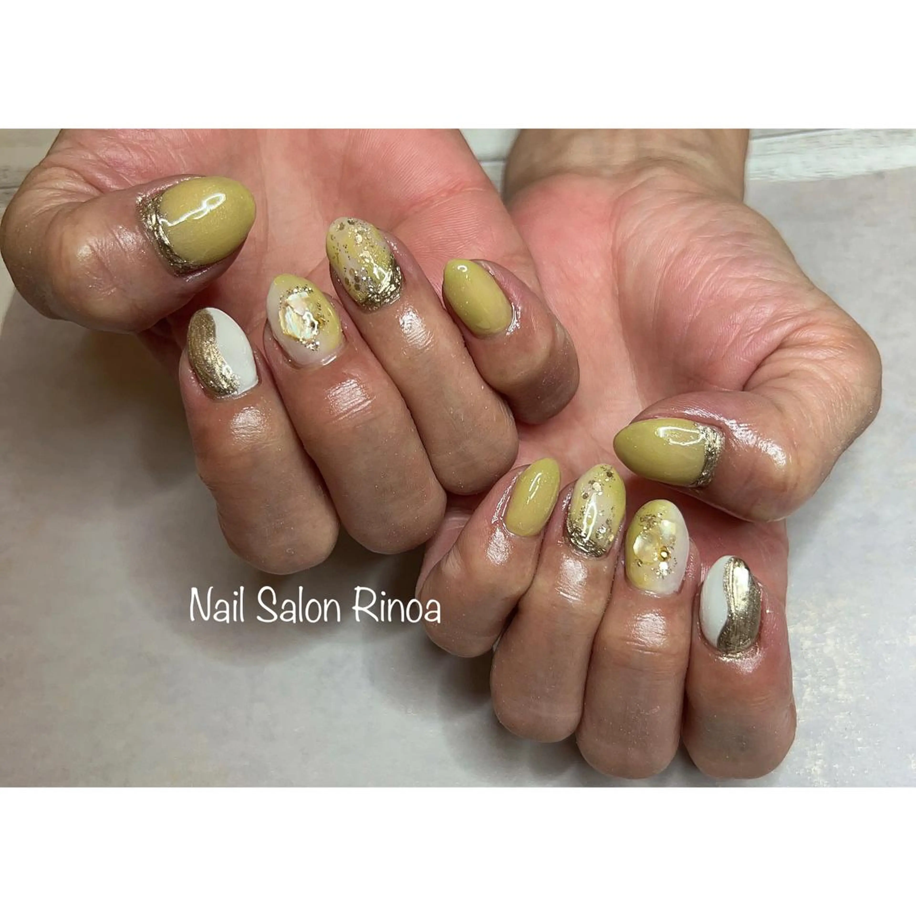 ネイル ハンドネイル フットネイル Nail Salon Rinoaのネイルデザイン
