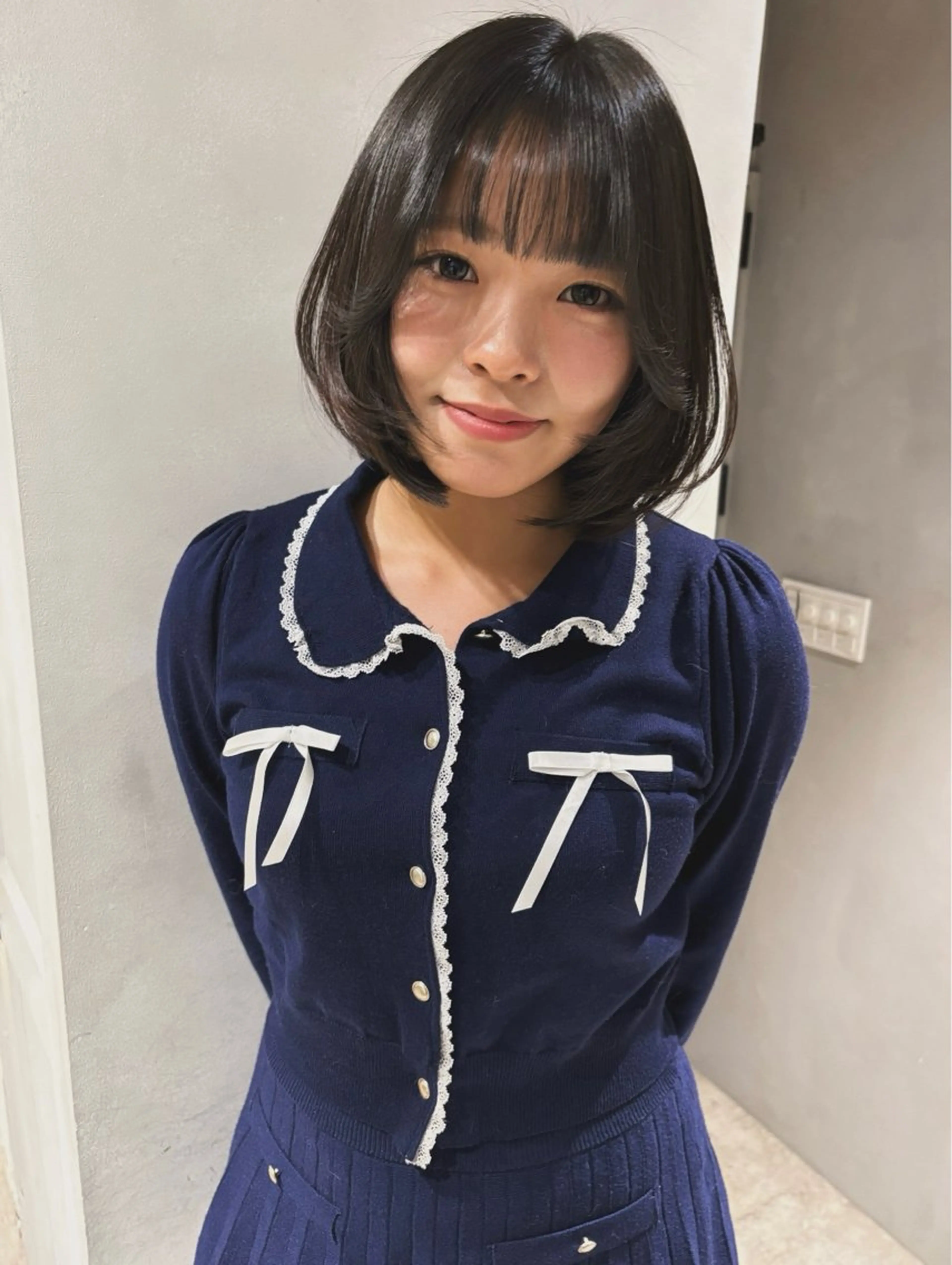 ショート ボブ カット トリートメント Juna✂️ レイヤー / ボブのヘアスタイル