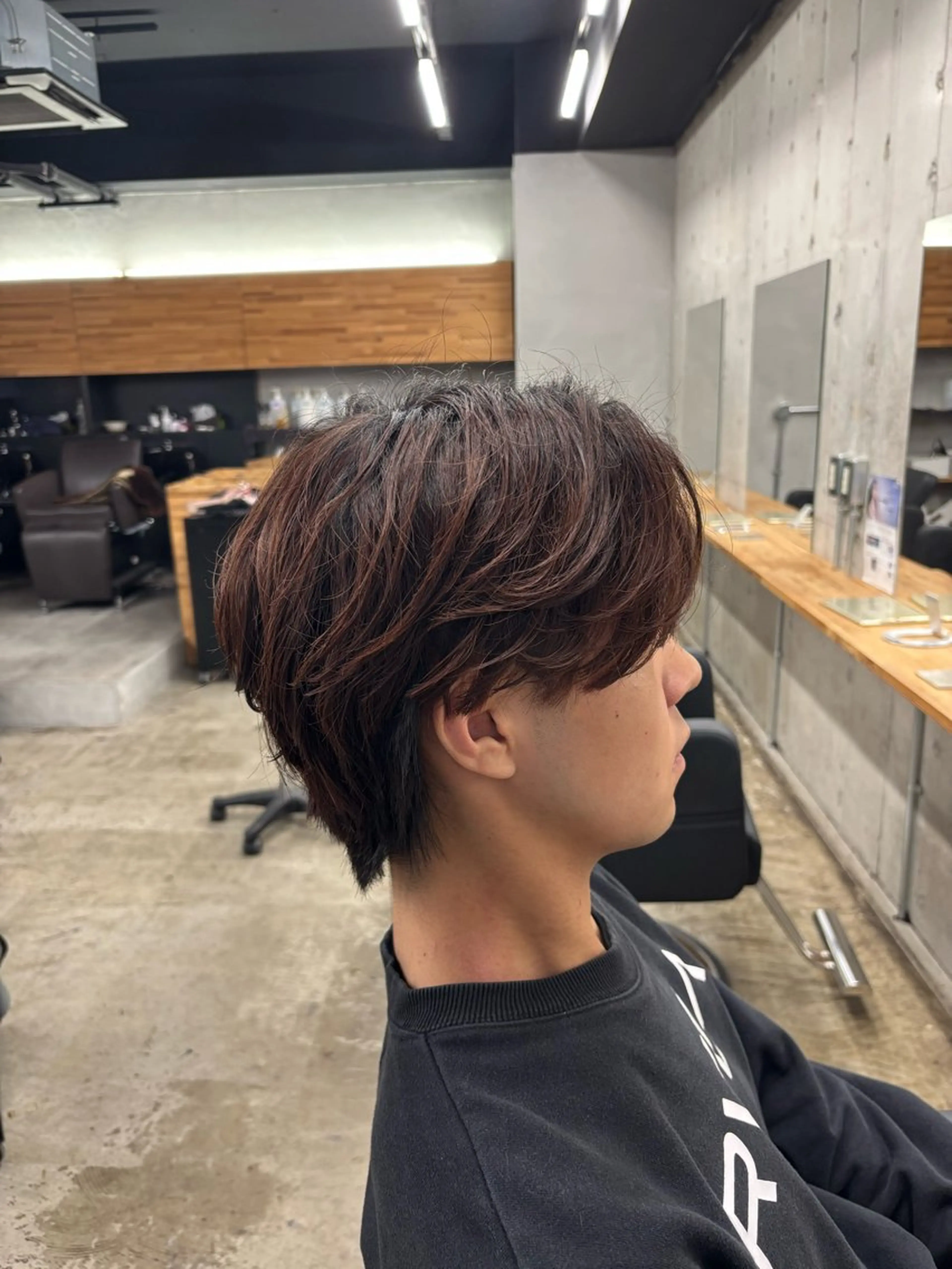 パーマ メンズ カット パーマ mono / Manatoのヘアスタイル