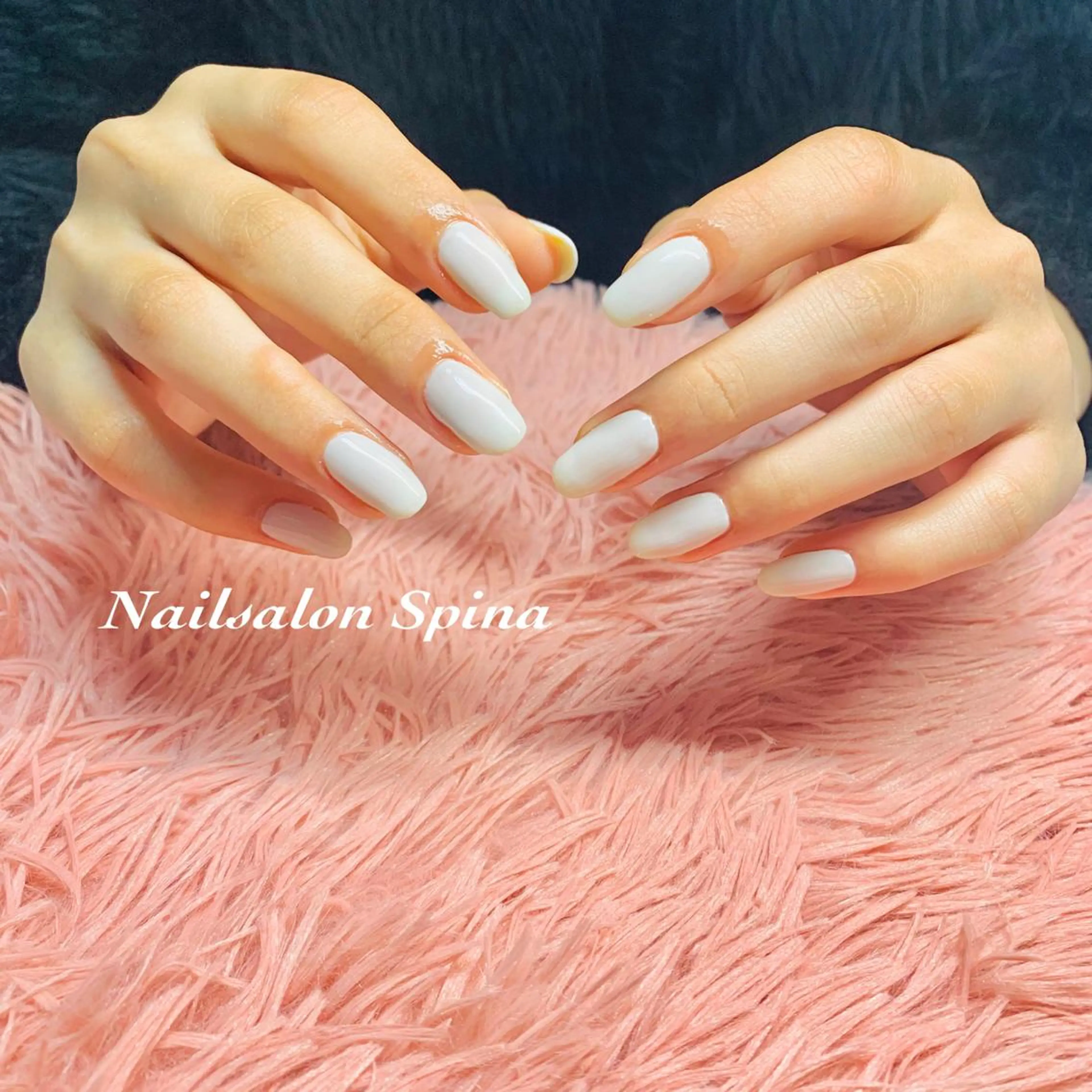 ネイル アートネイル ジェルネイル 韓国ネイル ワンカラーネイル シンプルネイル Nailsalon Spina 琴美のネイルデザイン