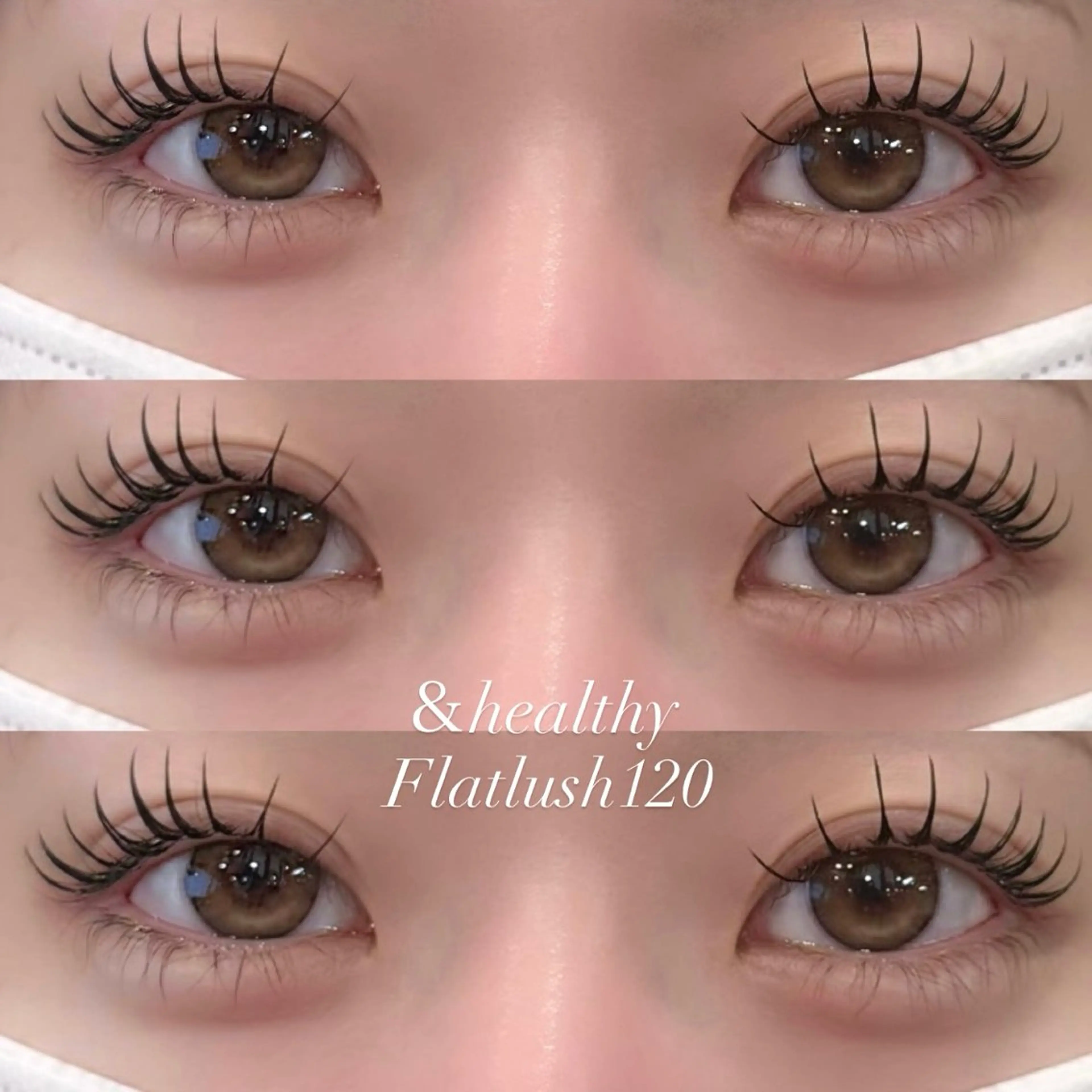 🌸3月限定🌸&healthy LEDフラットラッシュ100付け放題(初回オフ無料 再来、LEDグルーオフ+500)の写真