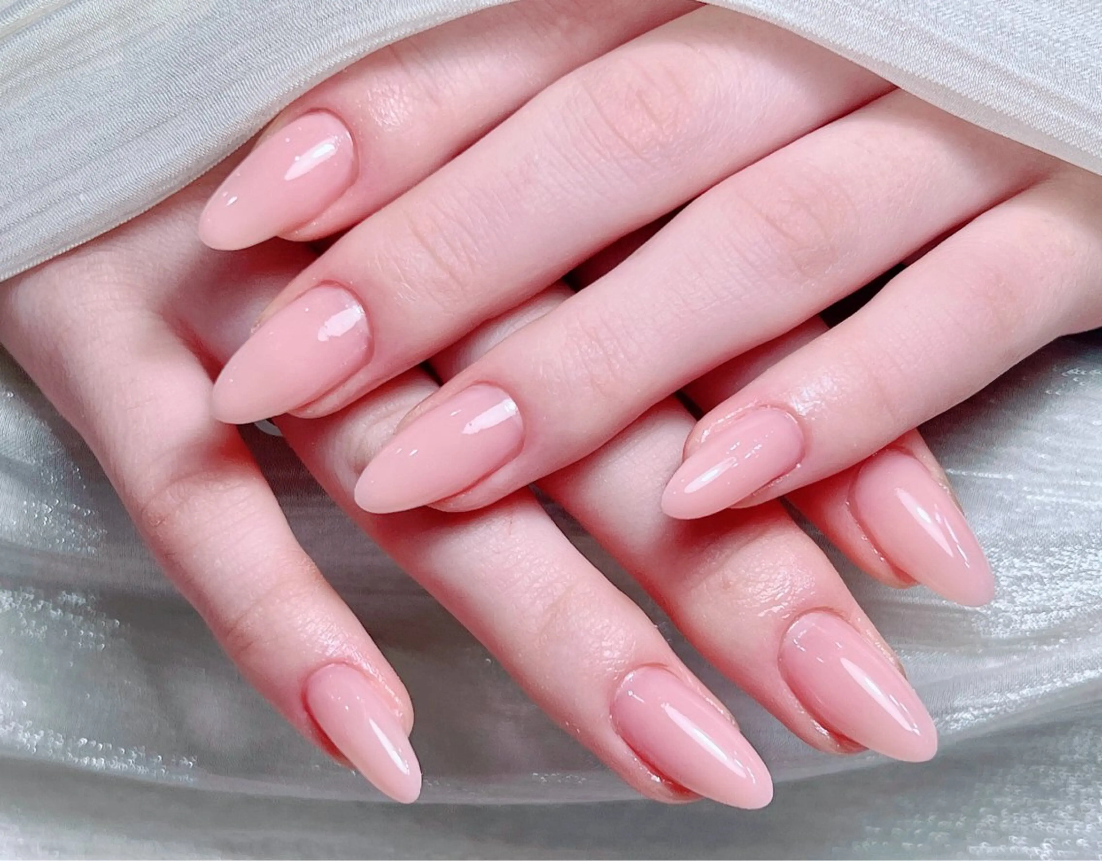 ネイル ワンカラーネイル ハンドネイル モウ あきこのネイルデザイン