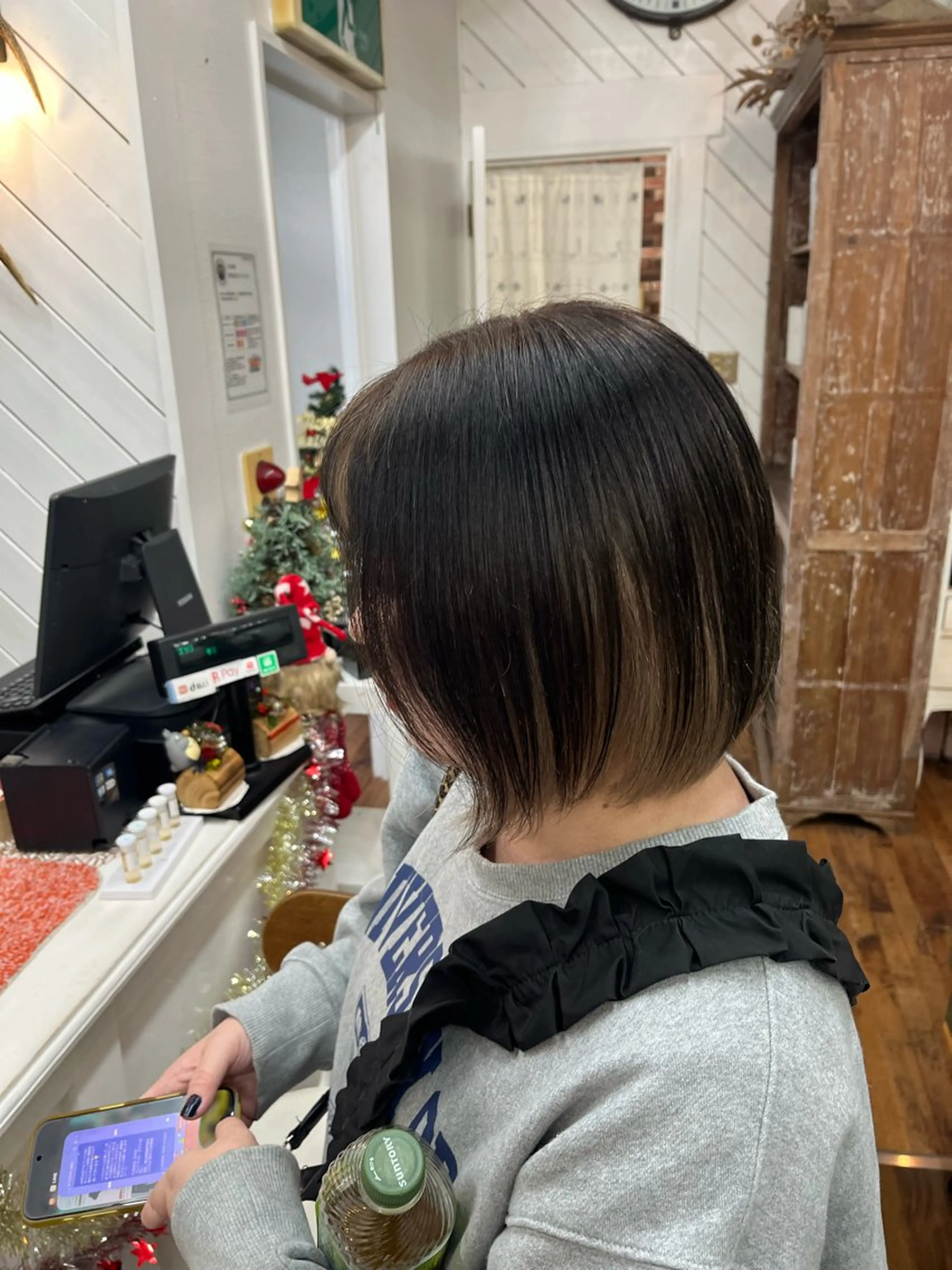 ミディアム カラー カット ヘアカラー トリートメント YUIMARL 倉敷店🌸SAEのヘアスタイル