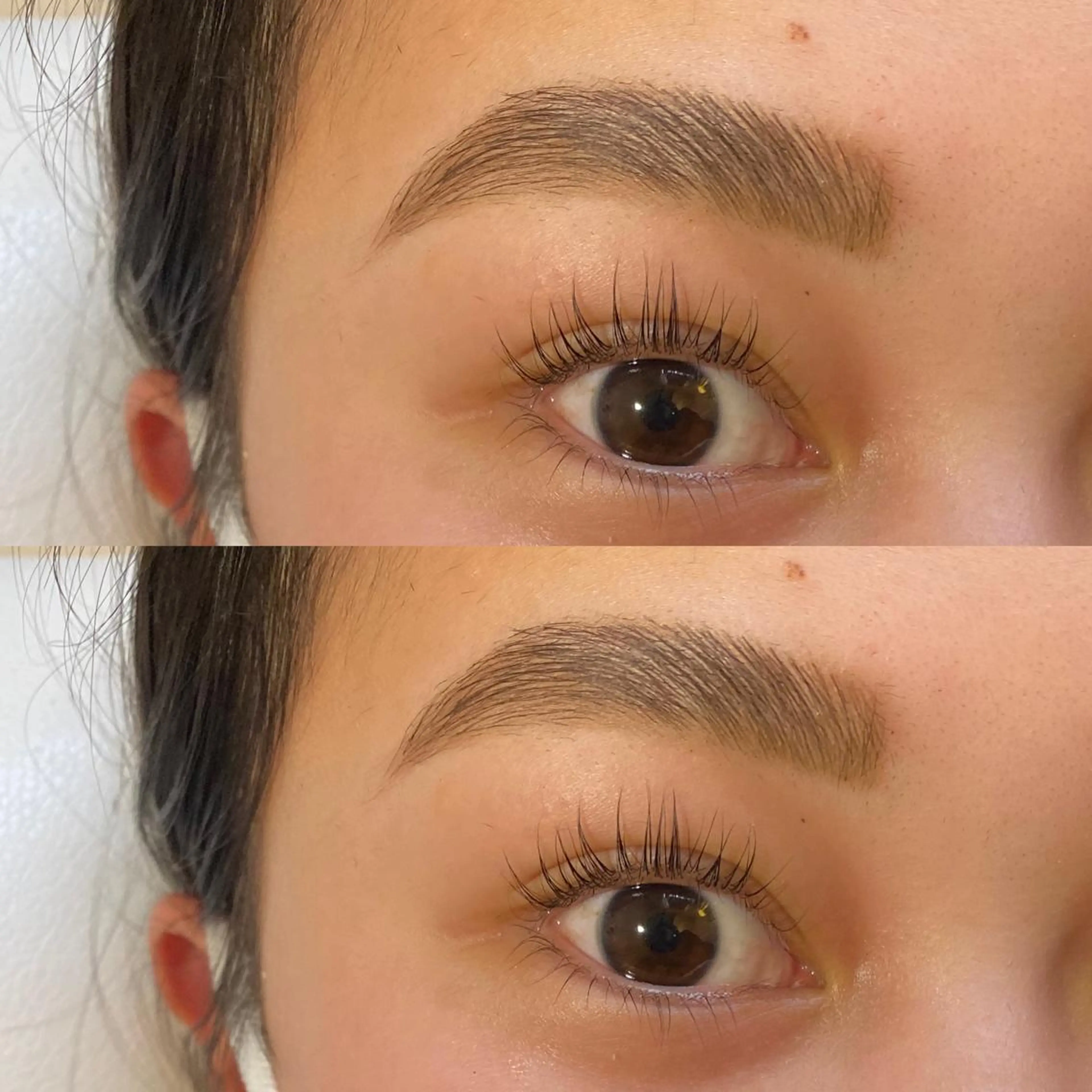 スッピン美人！選べるラッシュリフト上下＋ハリウッドブロウリフト🤍🤍の写真