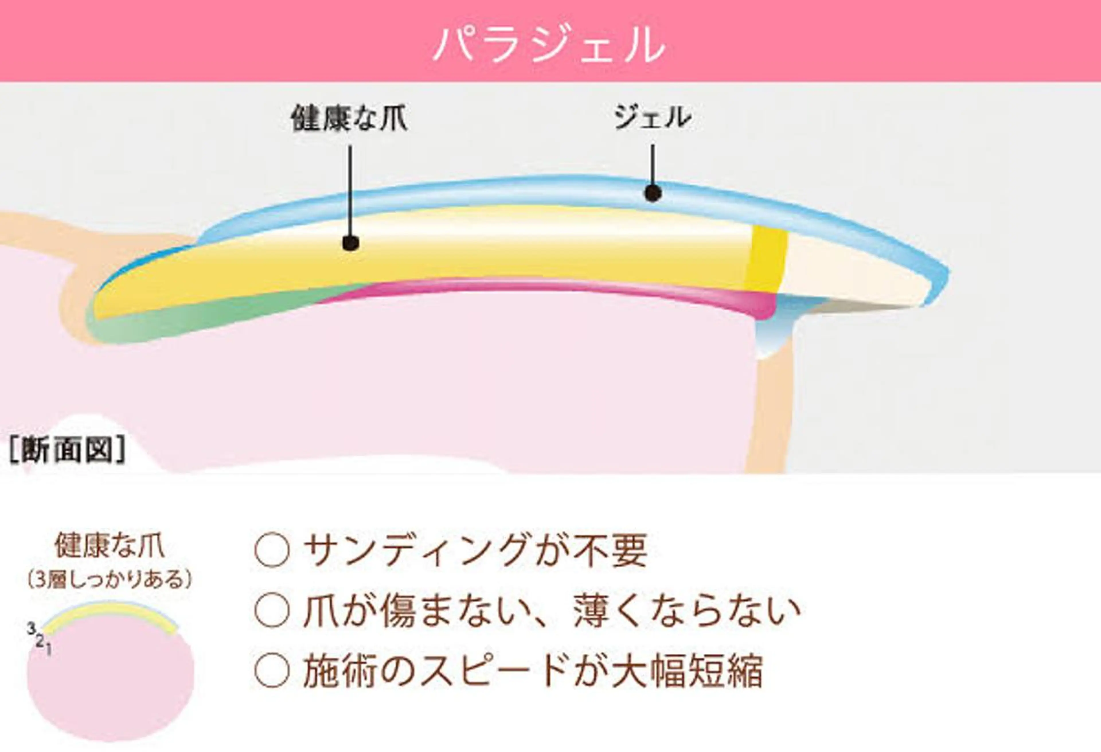 ネイル ジェルネイル パラジェル Rena colore'のネイルデザイン