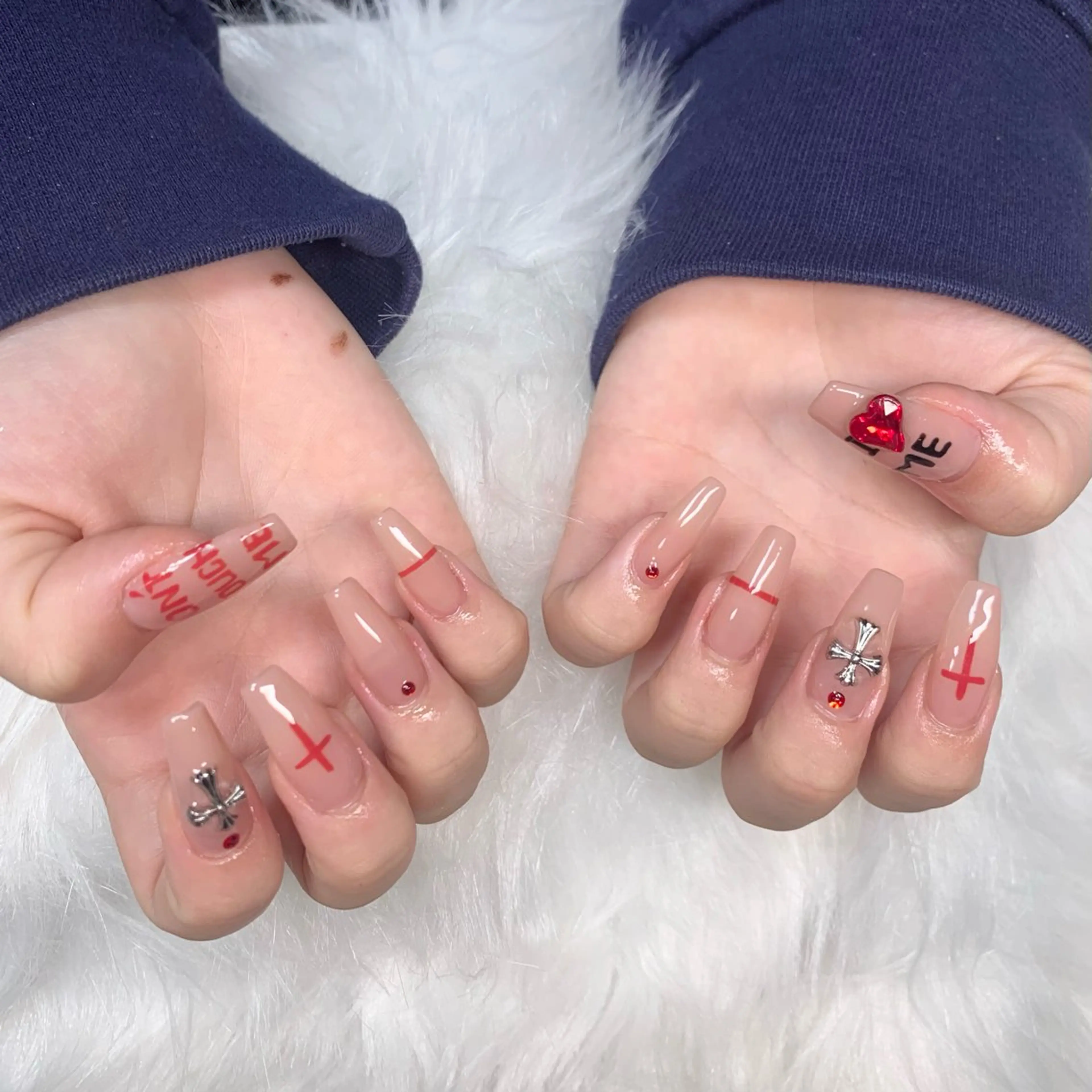 ネイル 長さ出し ネイルチップ Lily nails studioのネイルデザイン