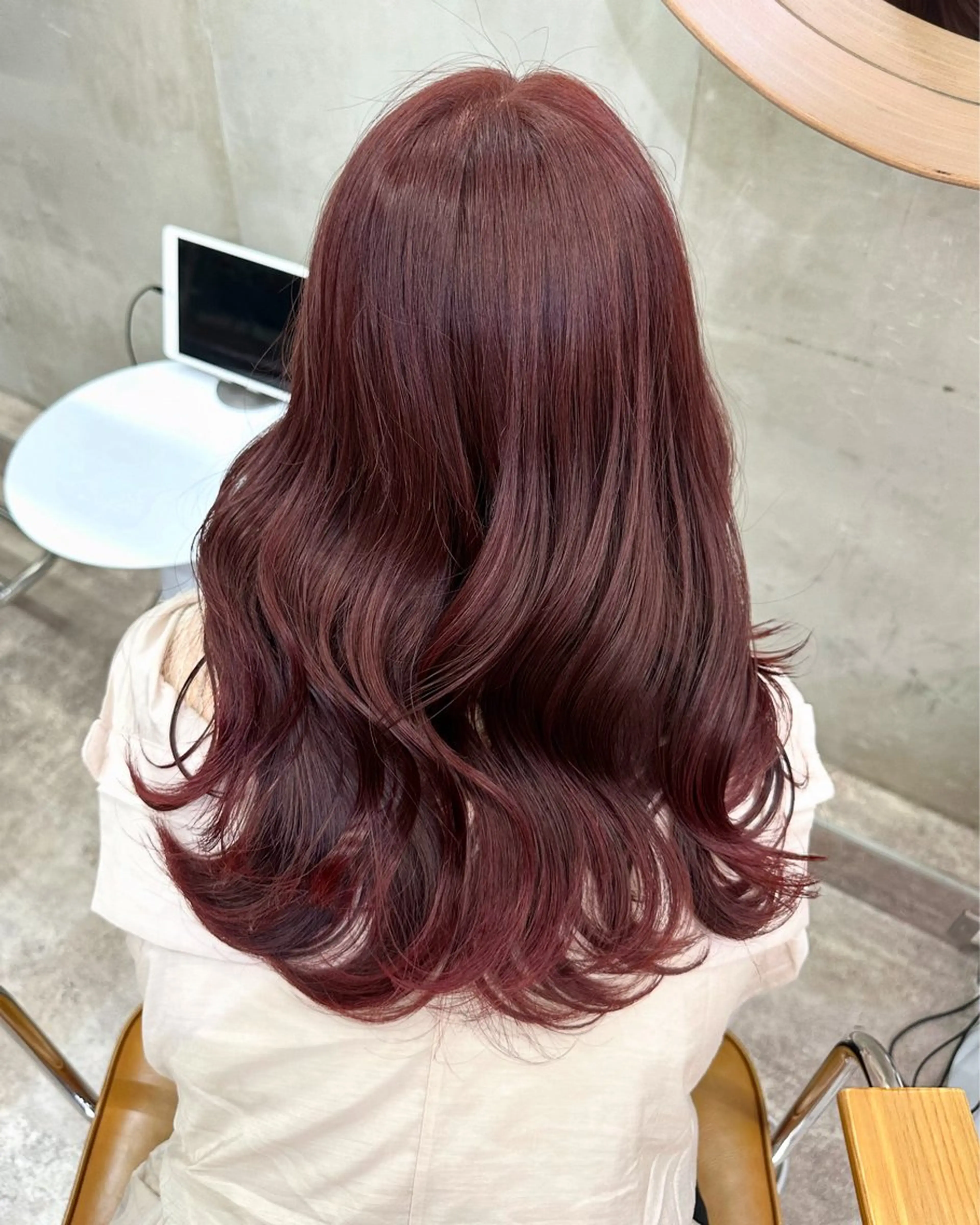 ミディアム カラー ベージュカラー ブリーチ ブラウンカラー ケアブリーチ グレージュ カット ヘアカラー トリートメント レイヤーカット💫 ／HARUKA🎀のヘアスタイル