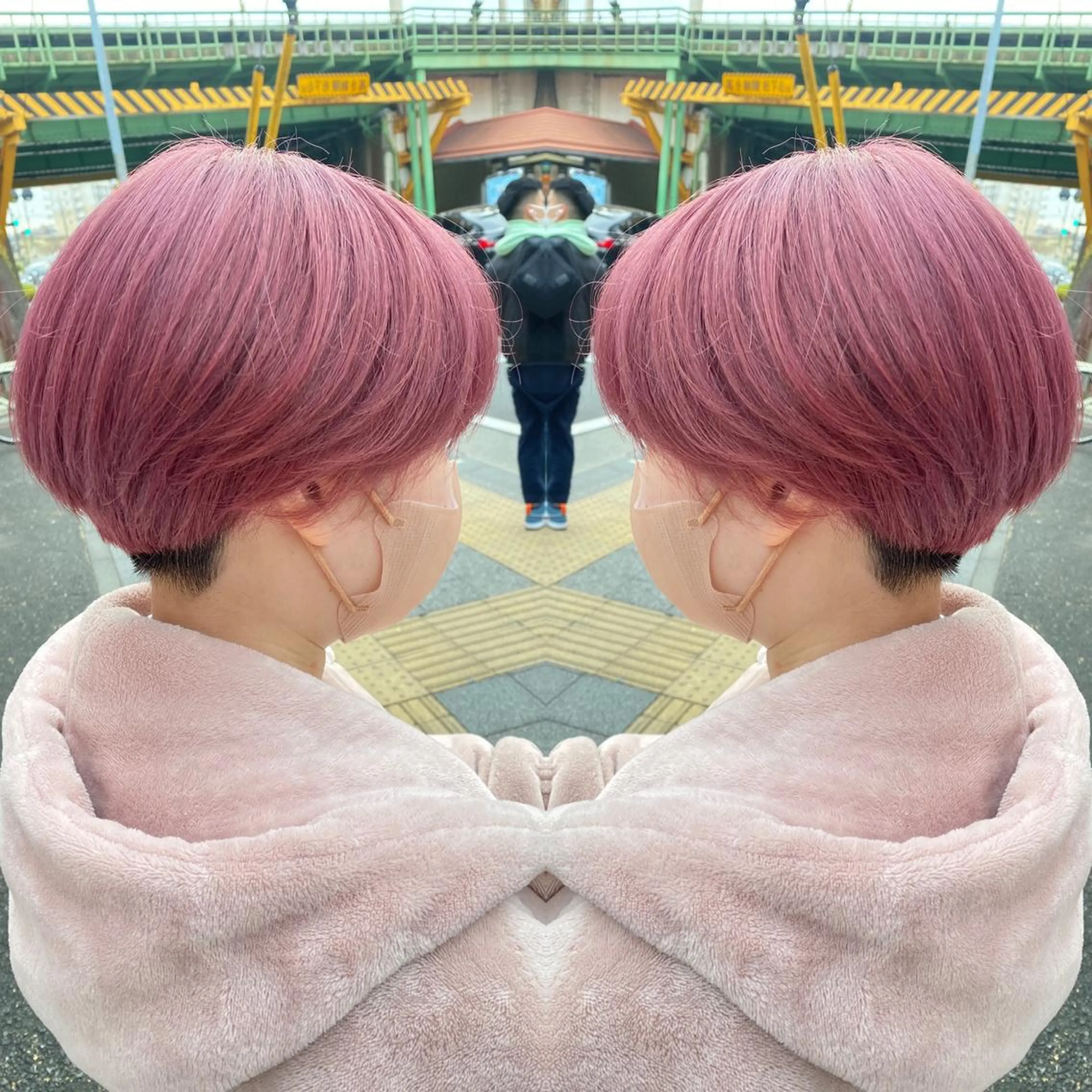 ショート ショートヘア カット ヘアカラー トリートメント 髪質改善カラー/店長 宮内秀峰のヘアスタイル