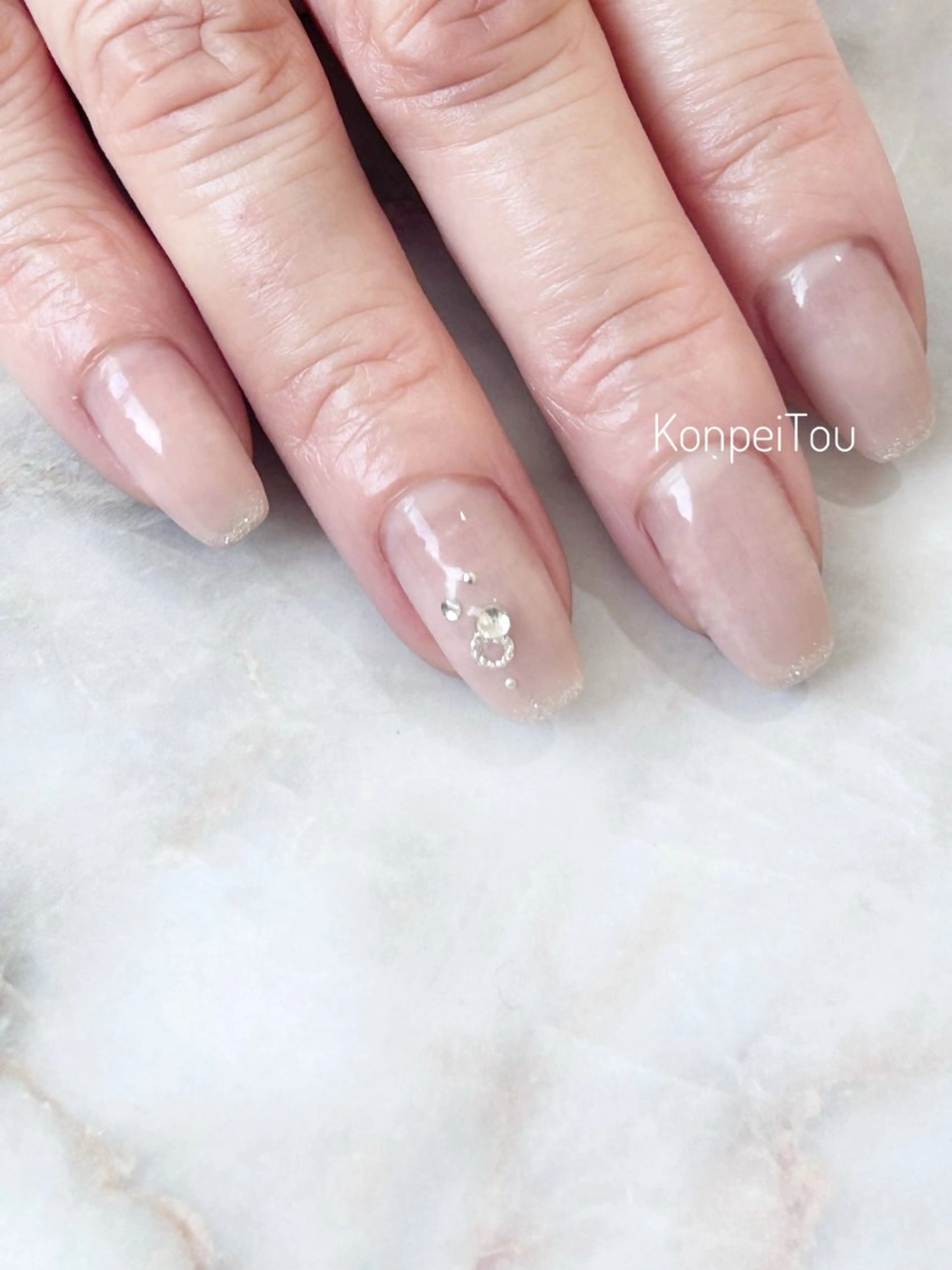 ネイル ハンドネイル おうちのネイルサロン　konpeiTou〜こんぺいとう〜所属・おうちのネイルサロン KonpeiTouのネイルデザイン