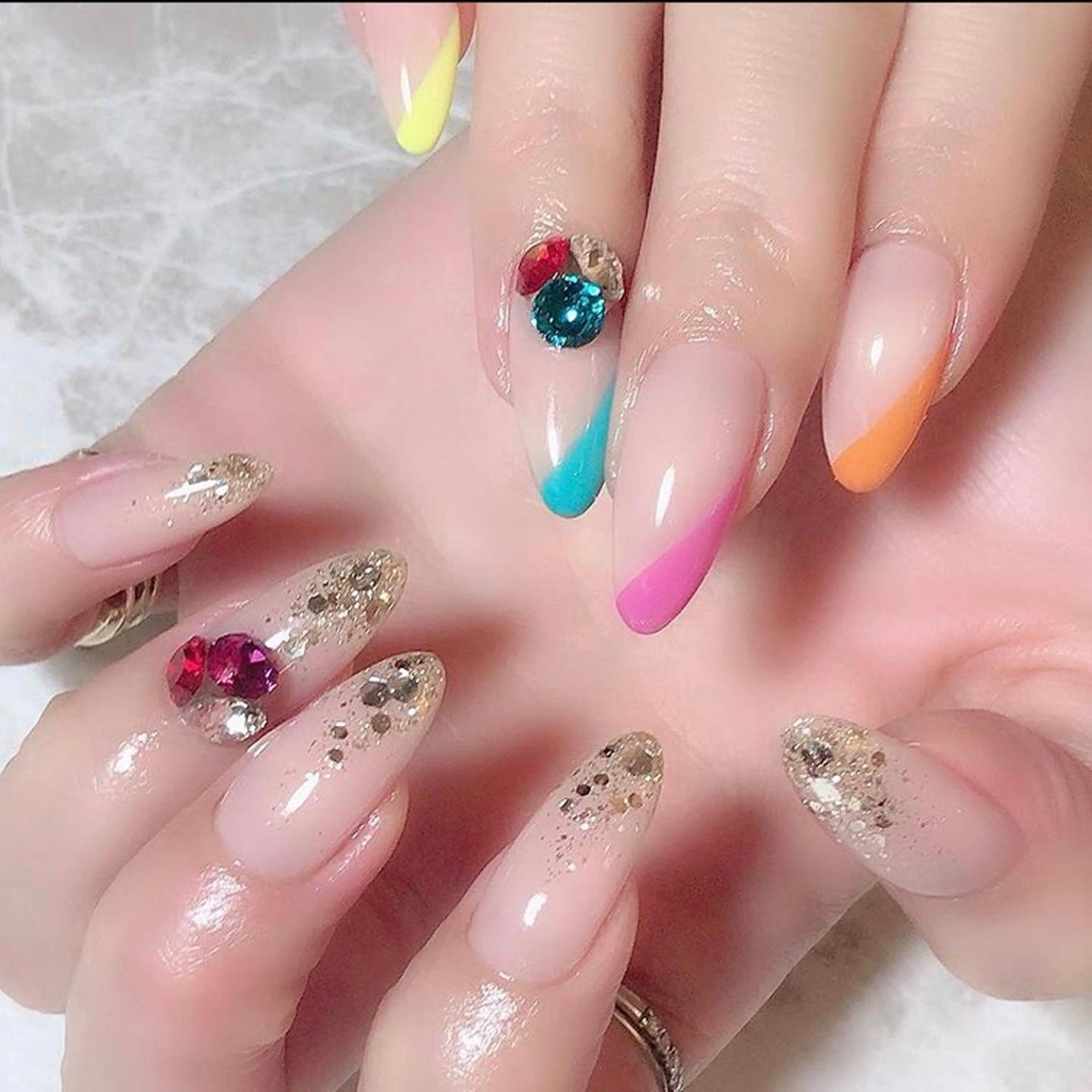ネイル ハンドネイル Private Nail Salon　EM所属・Nail salon EM（エム）千葉のネイルデザイン
