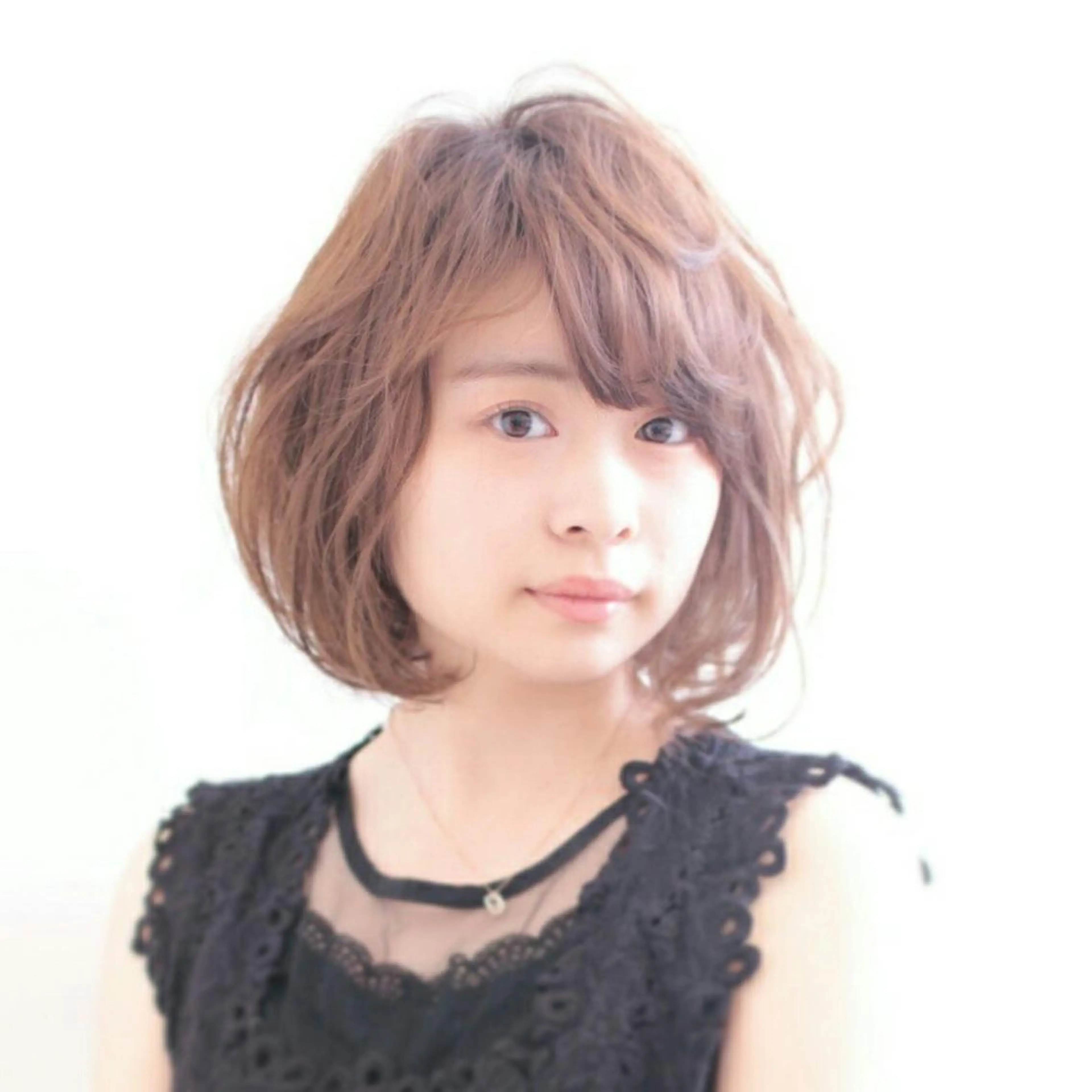 ショート パーマ 須賀 一美のヘアスタイル