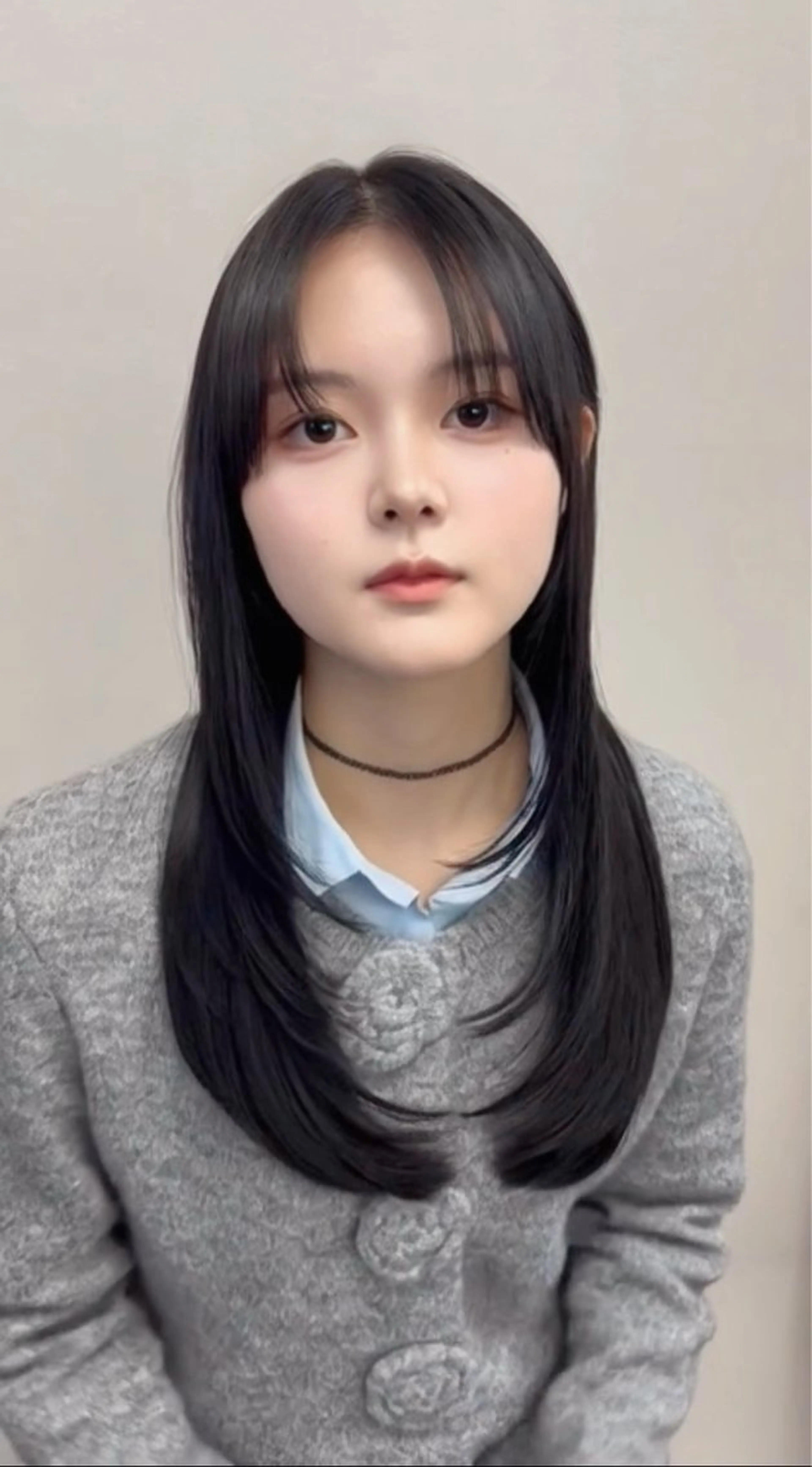 ロング ロングレイヤー 顔周りカット レイヤーカット ロング サイドバング カット ヘアカラー 縮毛矯正 トリートメント ショート、癖毛直し 縮毛矯正が得意のヘアスタイル