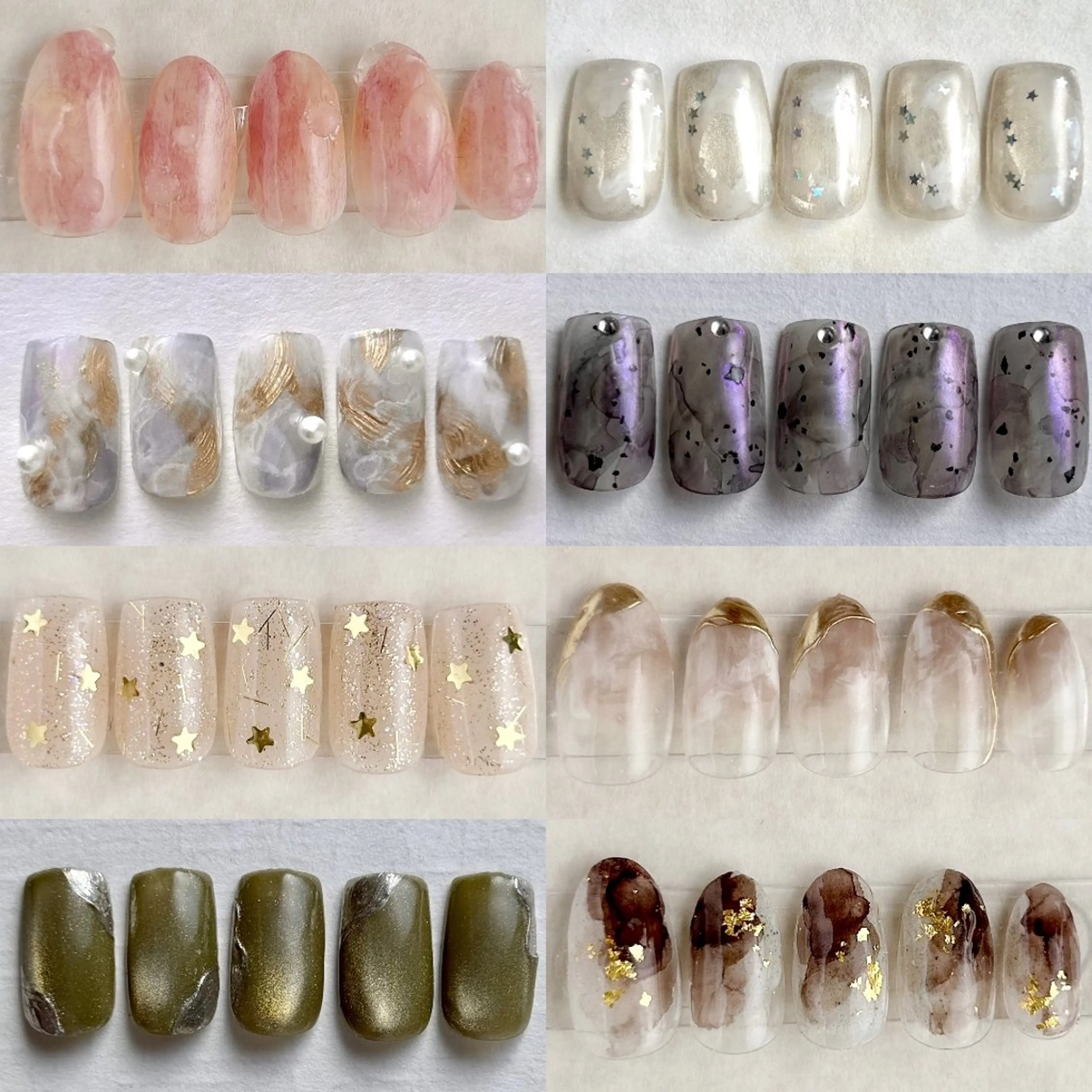 ネイル アートネイル ジェルネイル マグネットネイル ニュアンスネイル ワンカラーネイル ハンドネイル muum_nail 新宿2分 三丁目1分のネイルデザイン