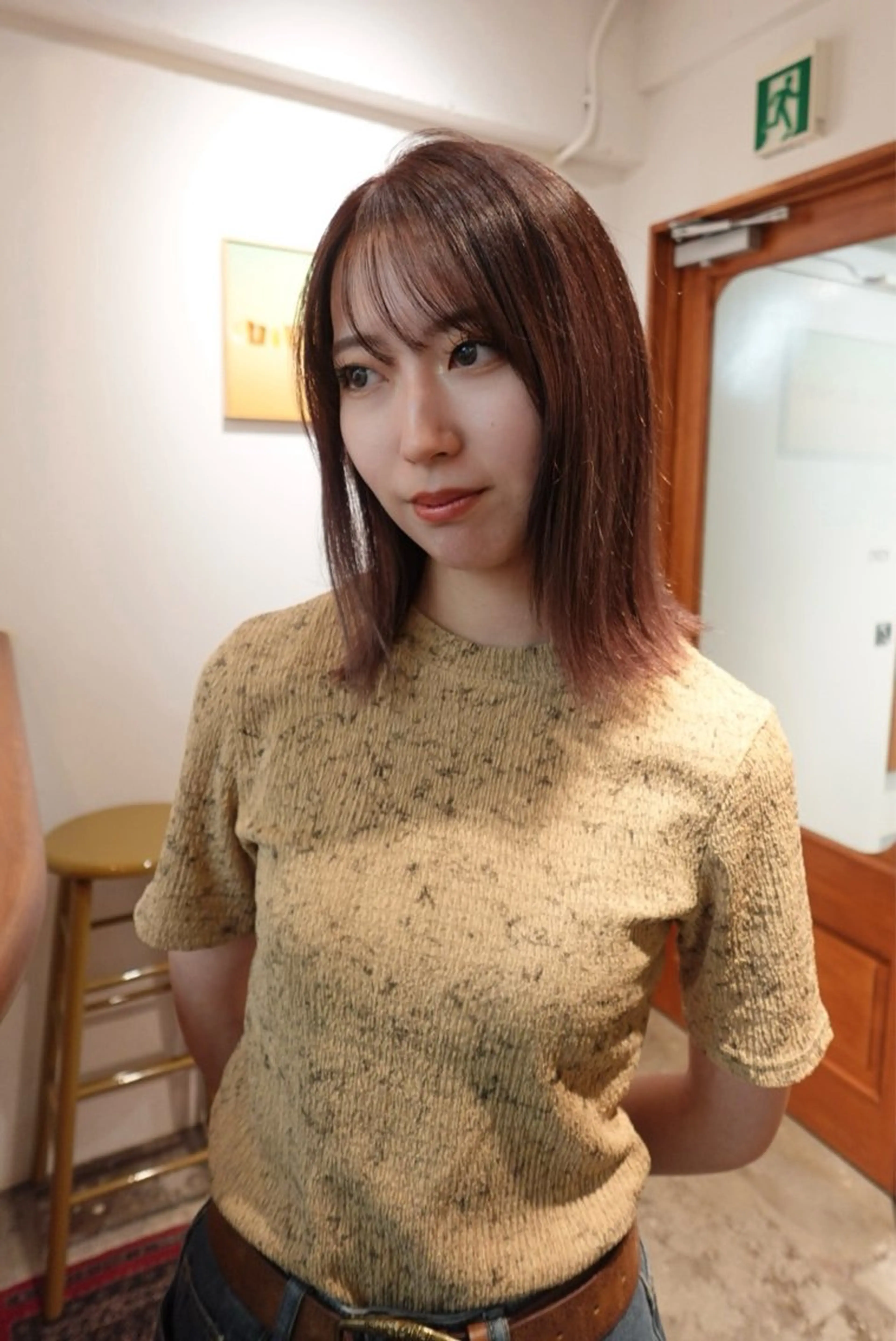 カラー ENIEN MAKE'S 立川所属・Non/立川/暖色 🌏艶髪/Aujuaのヘアスタイル