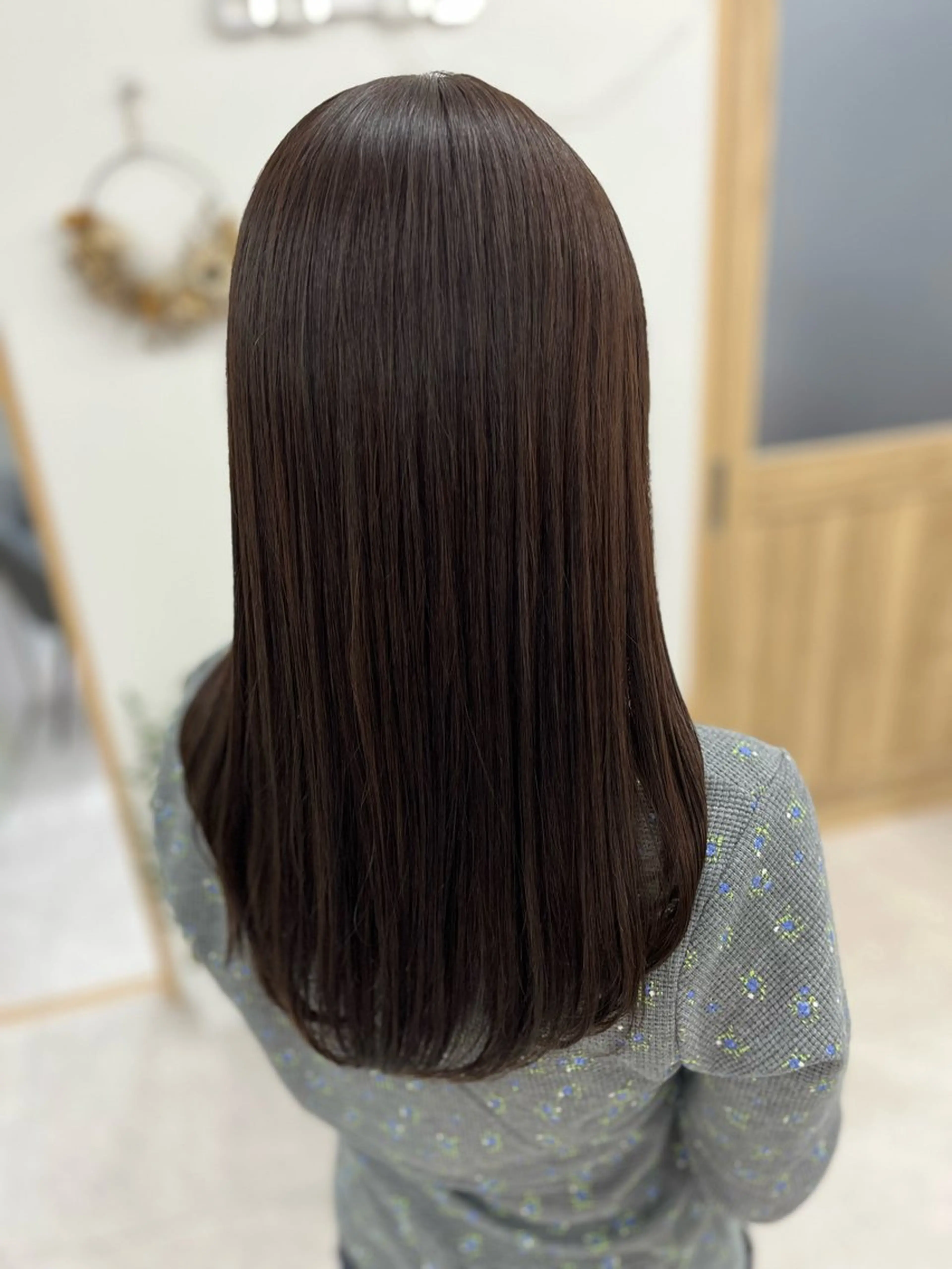 セミロング カラー ブラウンカラー カット ヘアカラー トリートメント 🫧ぷる艶カラー🫧 Yuubi🦩のヘアスタイル