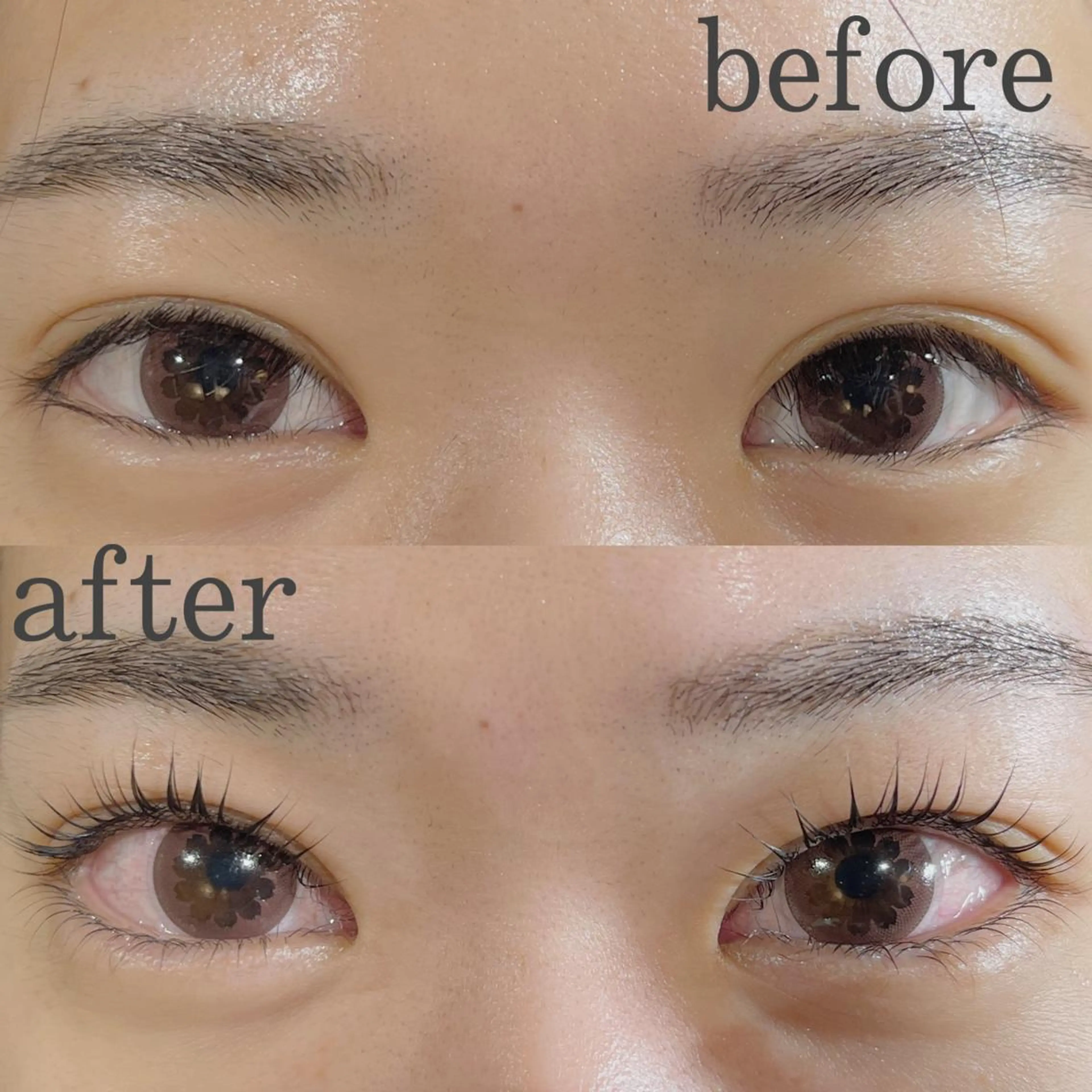 マツエク・マツパ 下まつげエクステ マツパ 本多 渚彩のマツエク・マツパデザイン