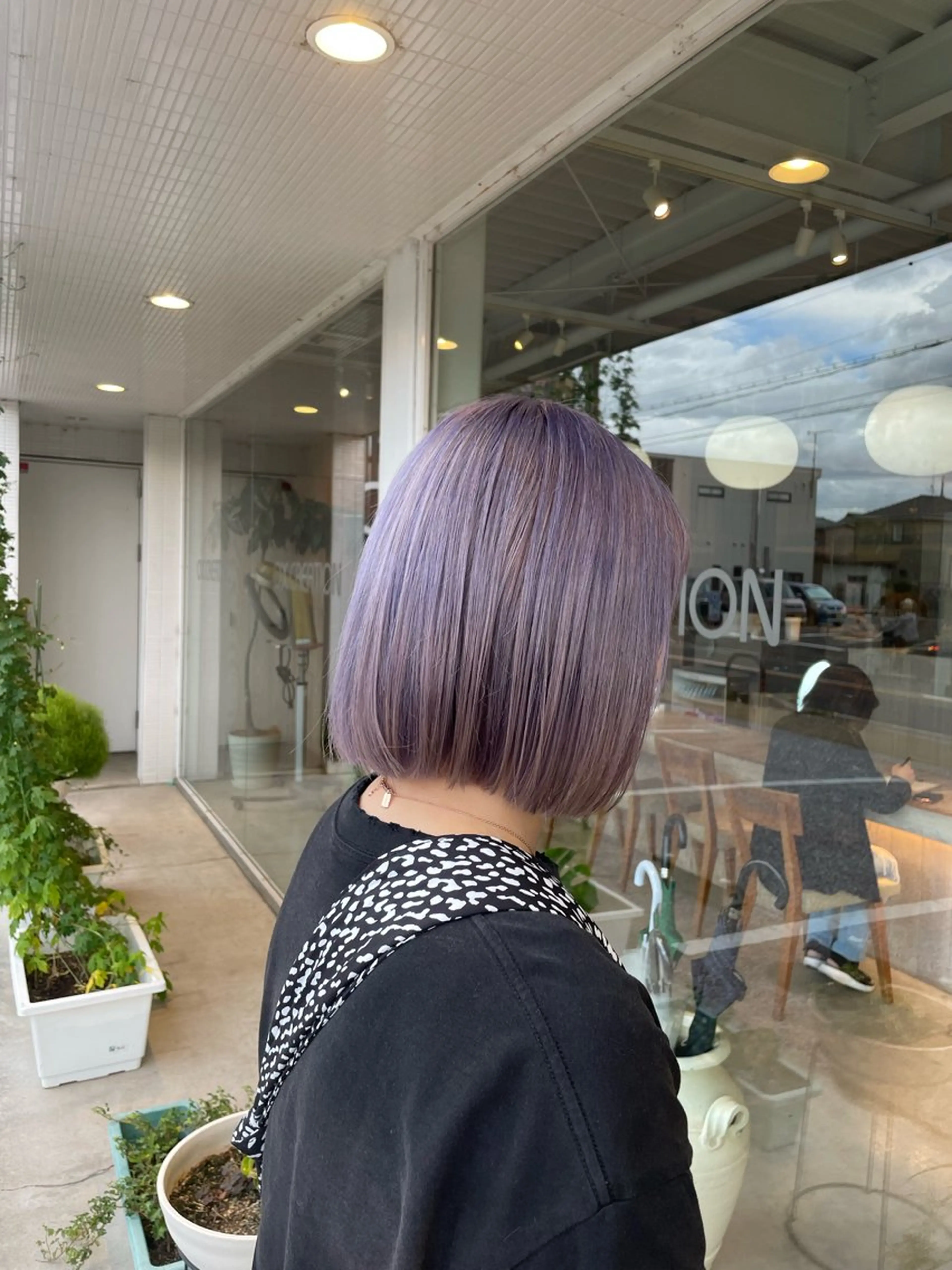 ショート カラー レイヤーカット/ マリアのヘアスタイル