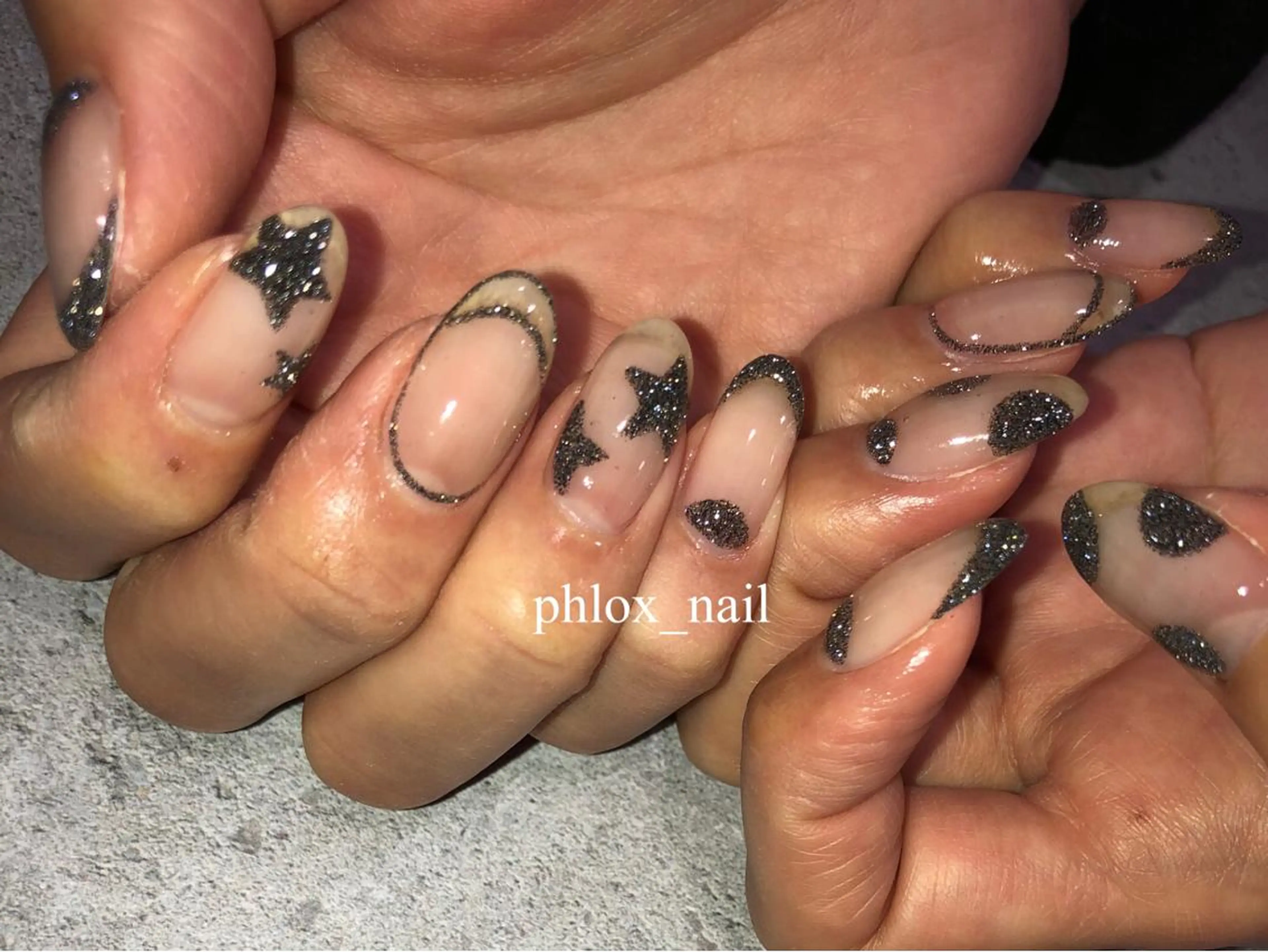 ネイル s/w ＿shokoのネイルデザイン