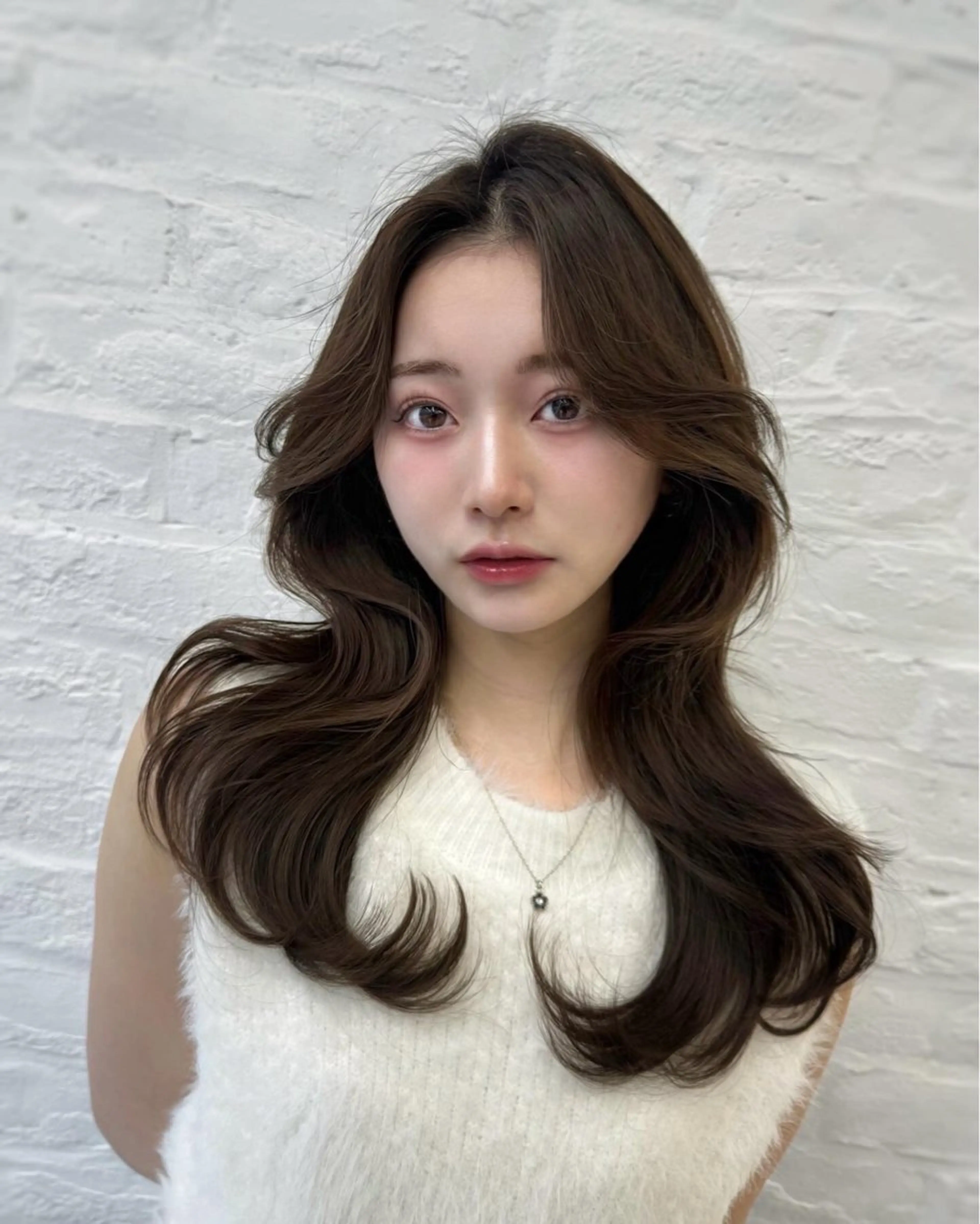 セミロング 映える顔まわり/前髪 特化 💗 ユキマのヘアスタイル