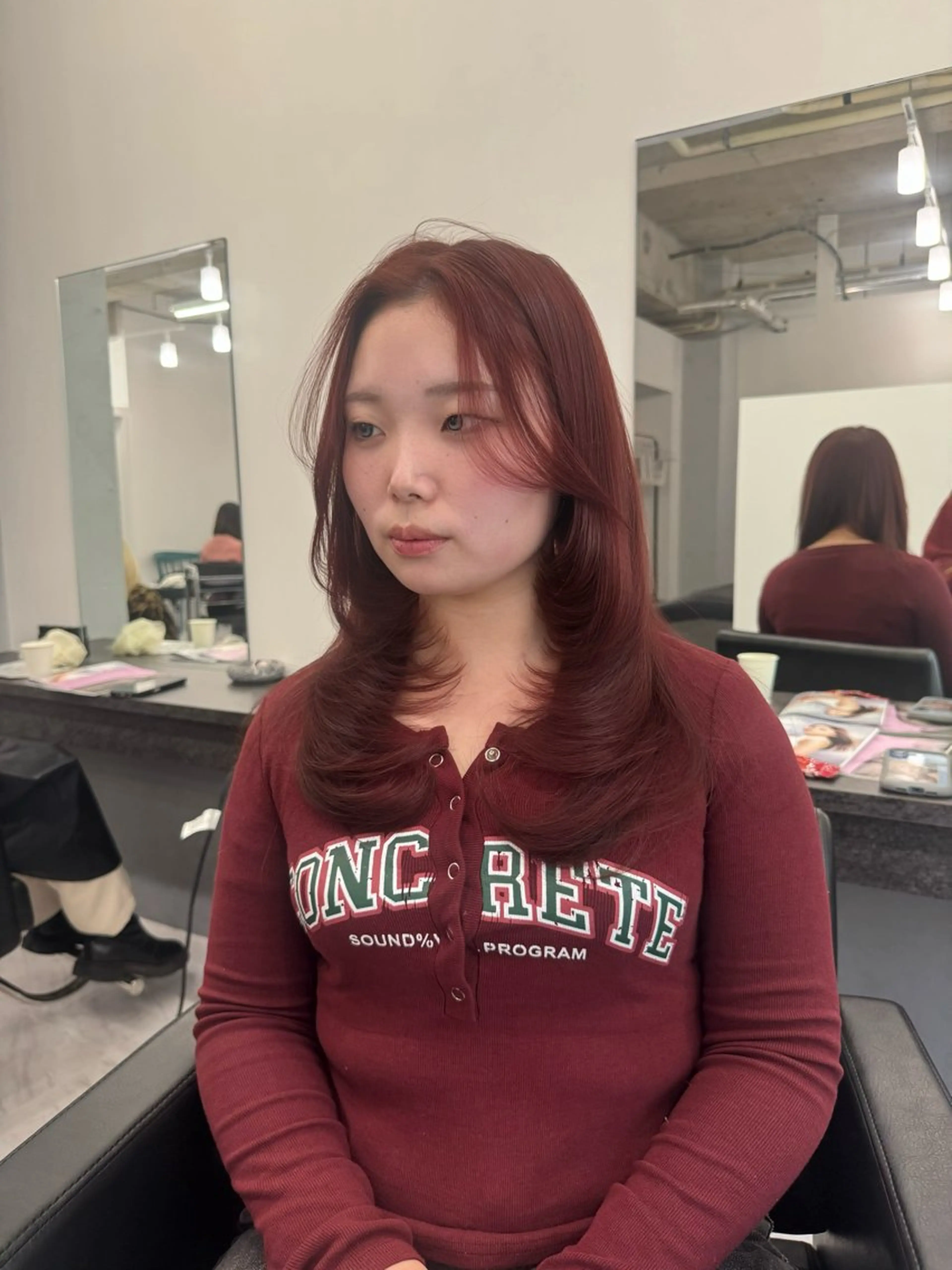 ロング カット ヘアカラー トリートメント レイヤー・ブリーチ kiyotoshiのヘアスタイル